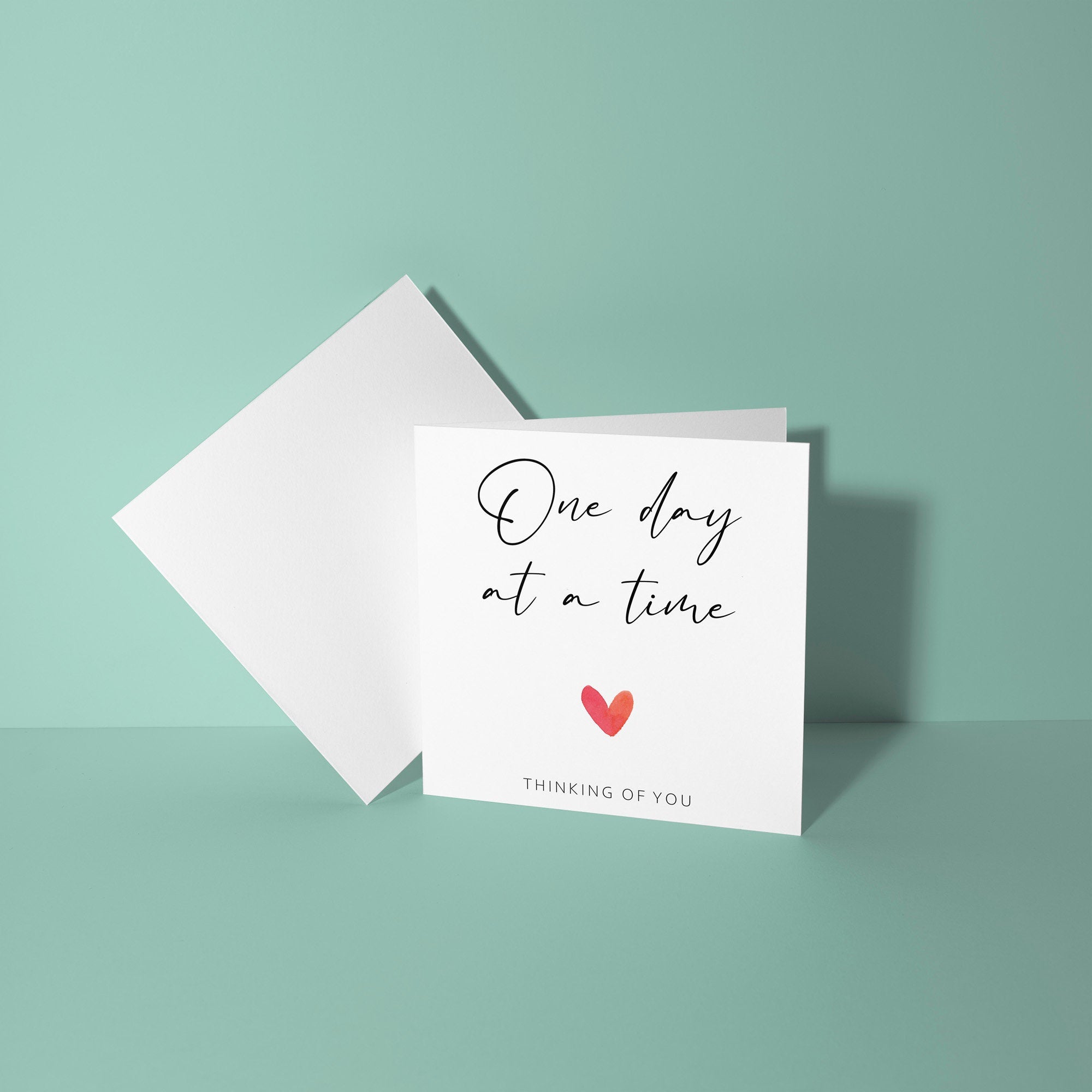 One Day at a Time - Sympathy Card