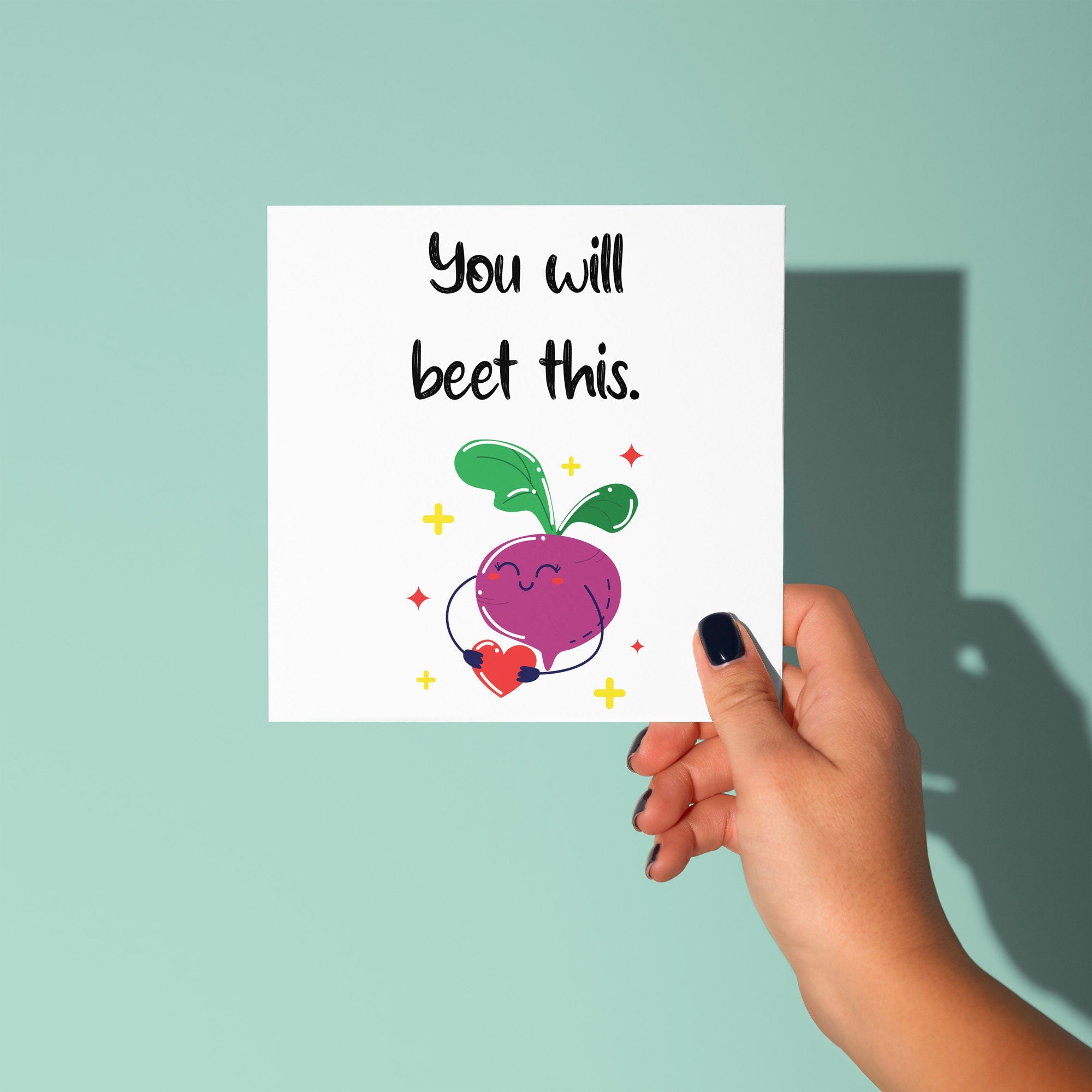 You Will Beet This - Get Well Soon Card