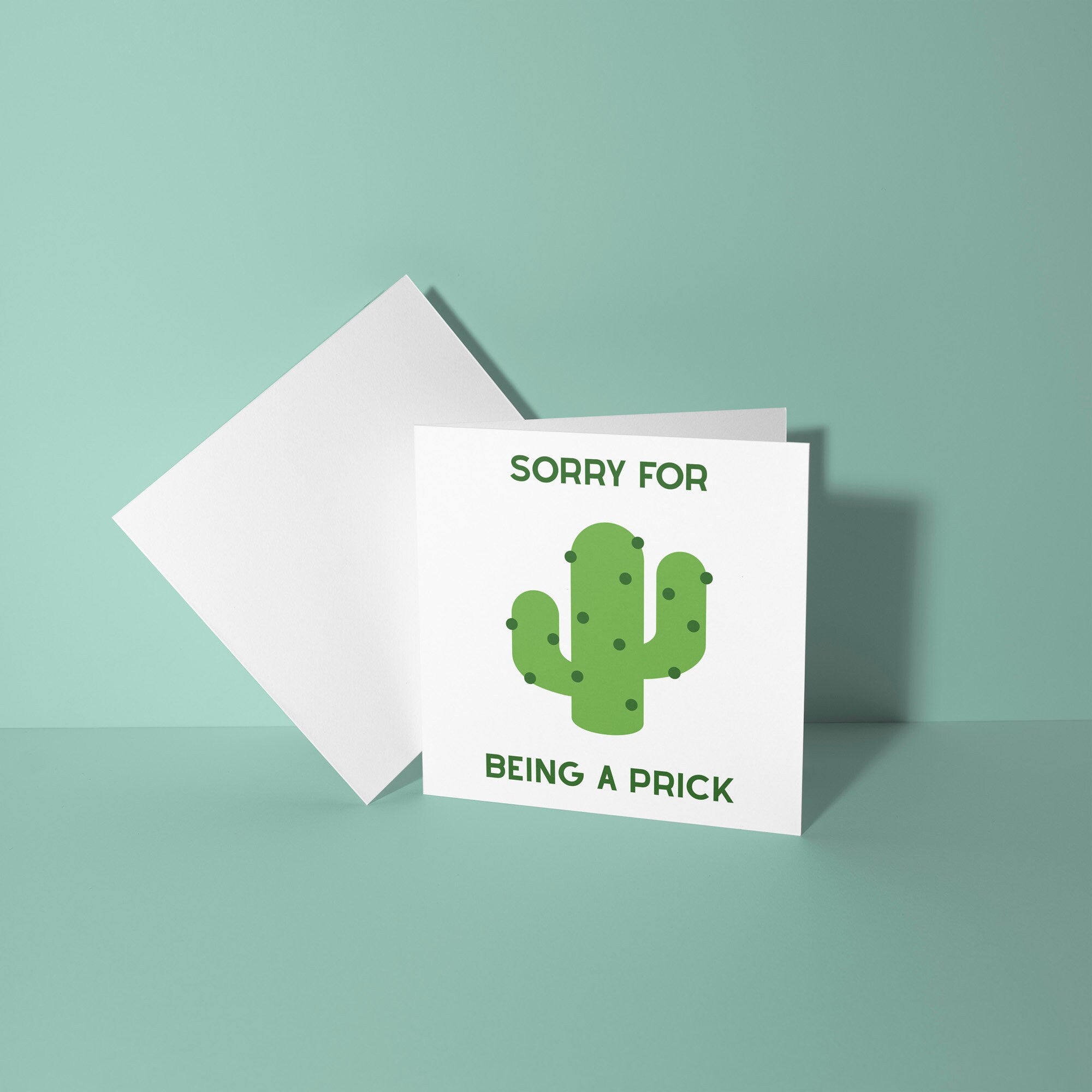 Sorry For Being A Prick - Sorry Card