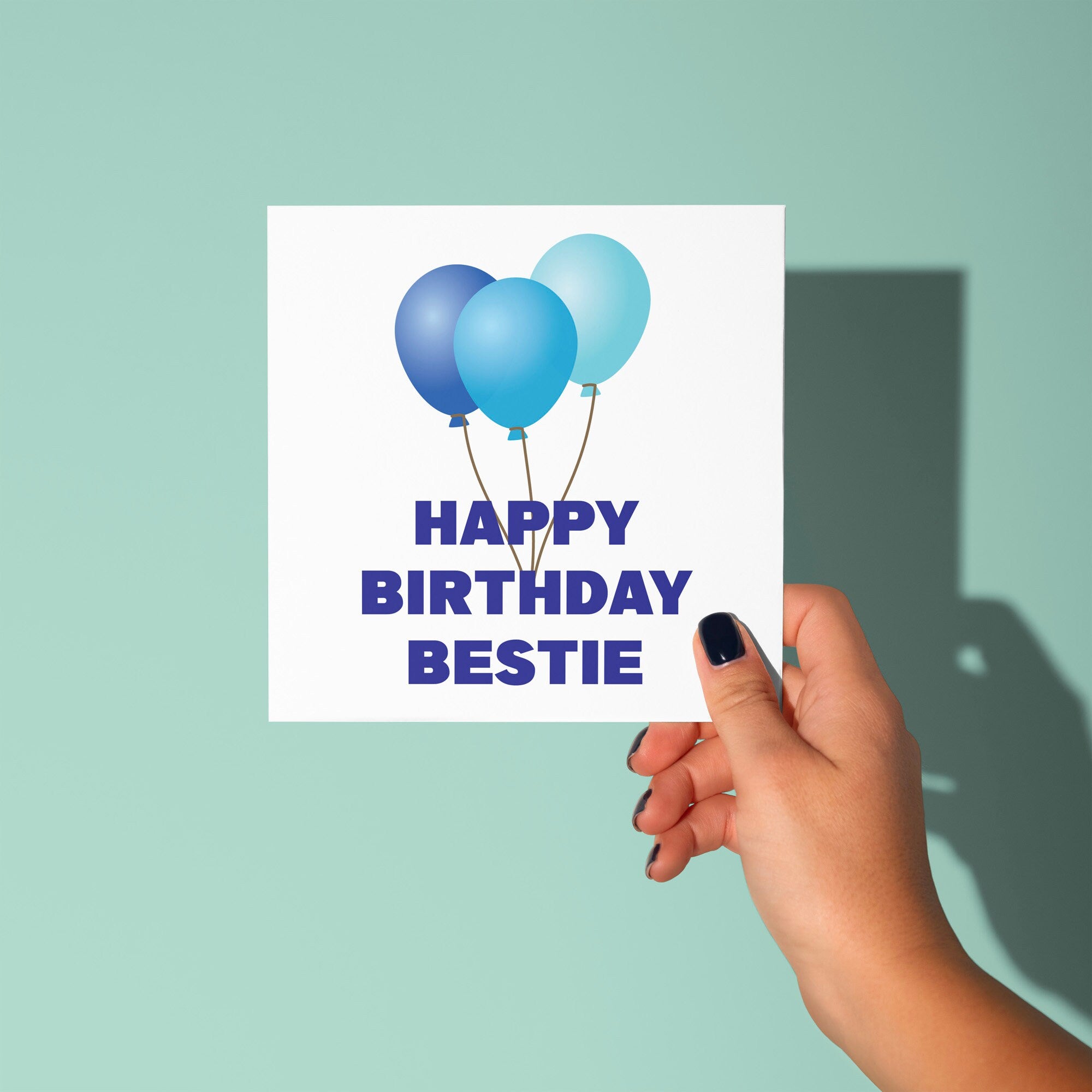 Happy Birthday Bestie Birthday Card