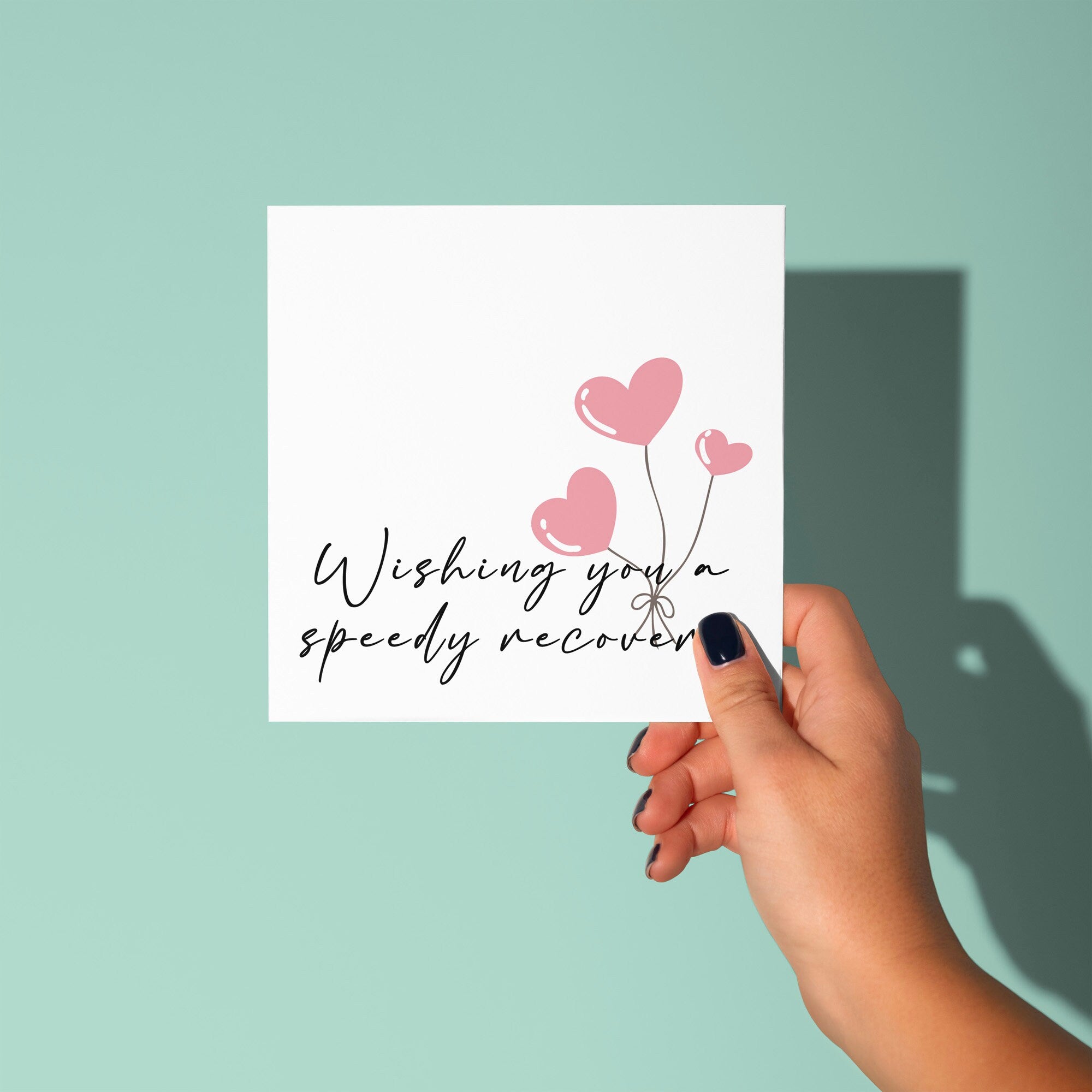 Wishing You a Speedy Recovery - Get Well Soon Card