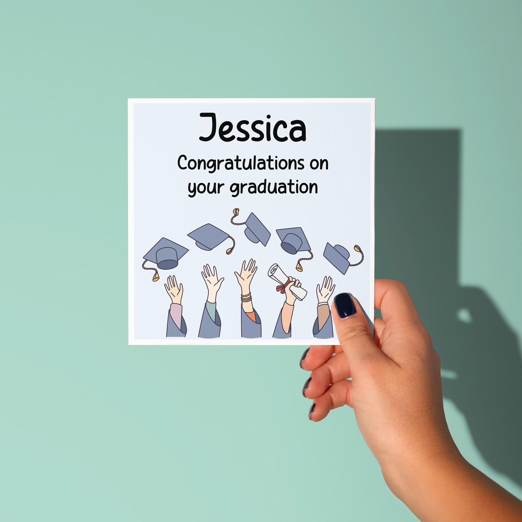 Personalised - Graduation Congratulations Card