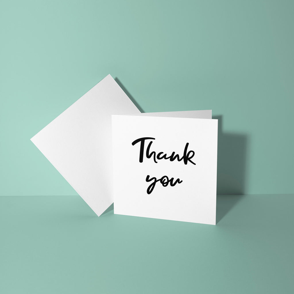 Simple Thank You Card