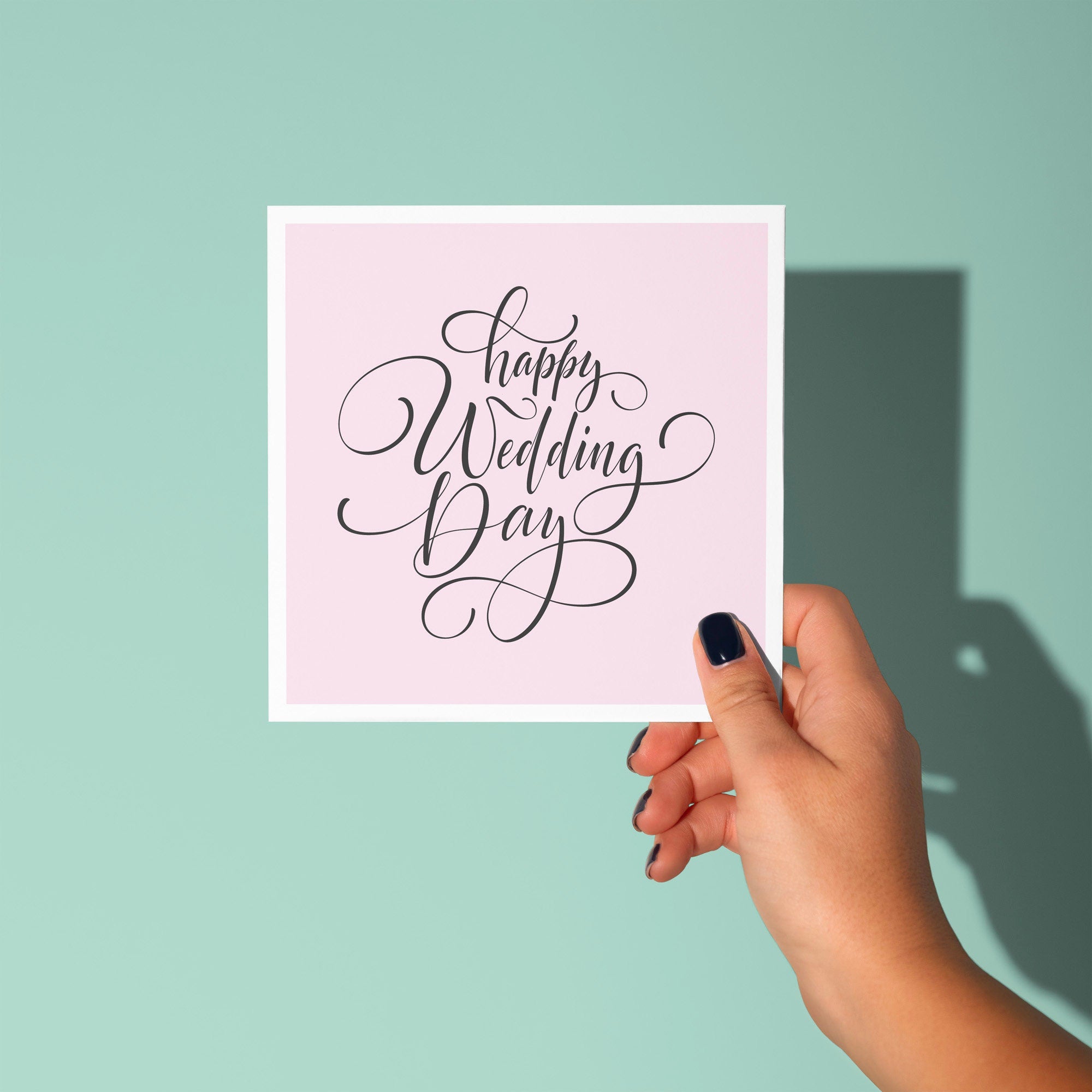 Happy Wedding Day - Wedding Card
