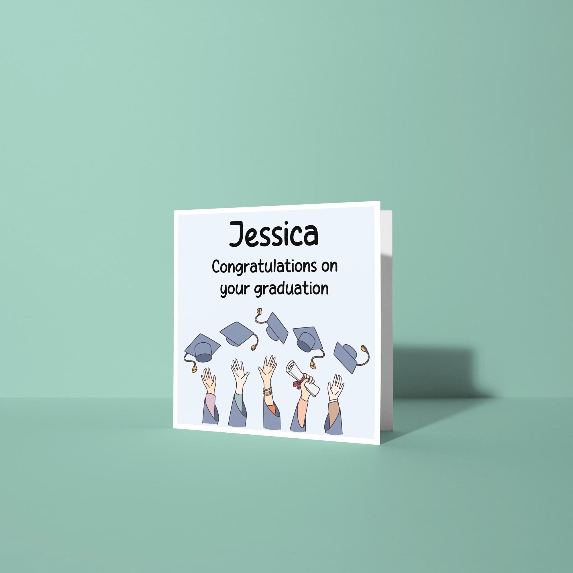 Personalised - Graduation Congratulations Card