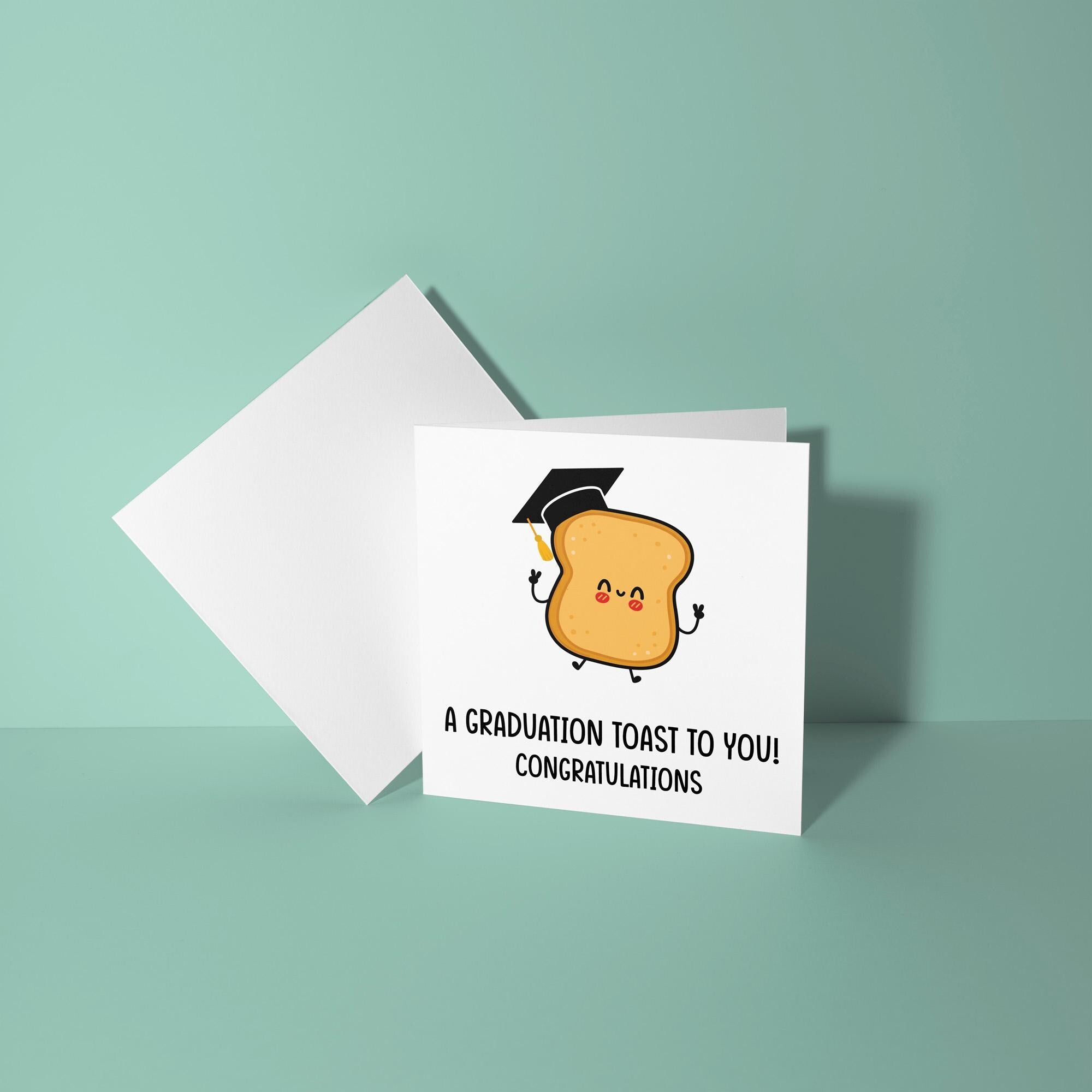 Graduation Toast - Graduation Congratulations Card