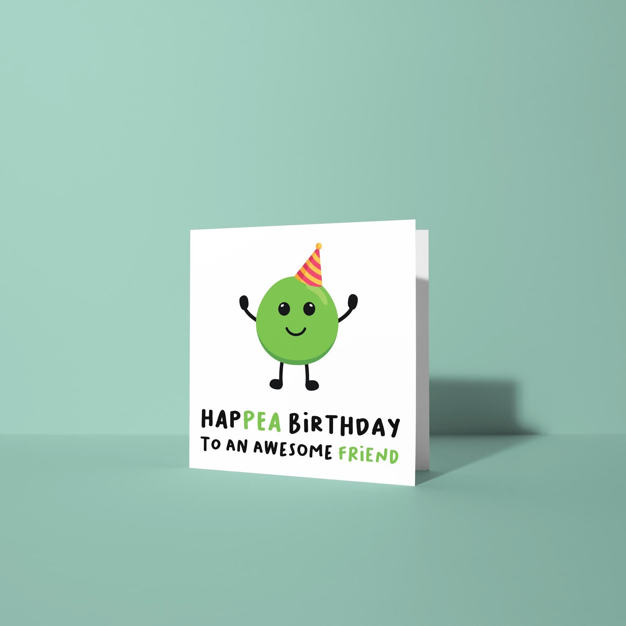 Happea Birthday to an Amazing Friend - Birthday Card for Friend
