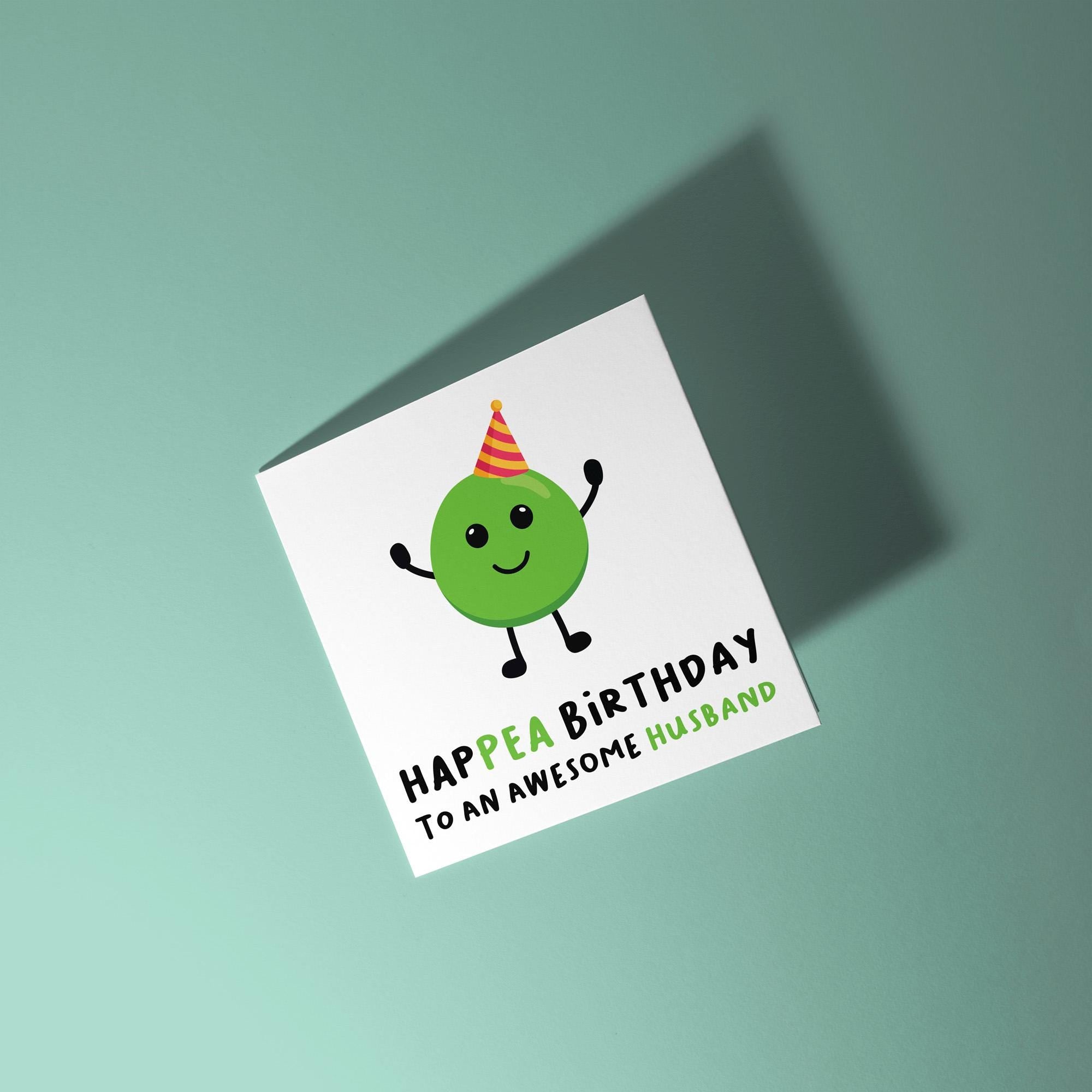 Happea Birthday to an Amazing Husband - Birthday Card for Husband