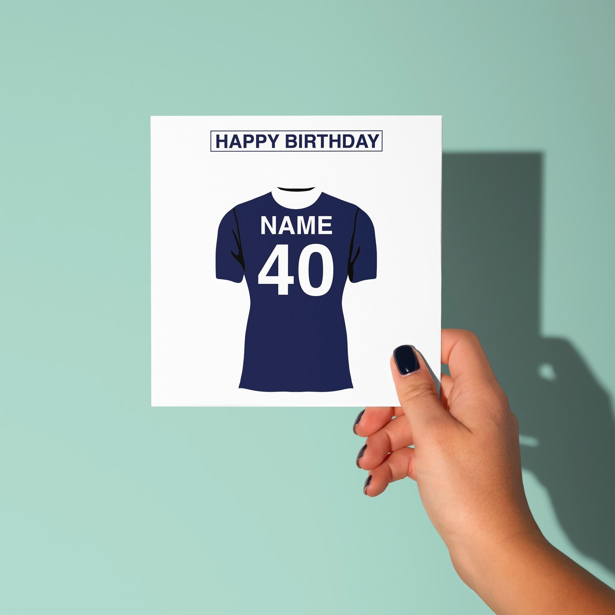 Millwall F.C. Themed Personalised Birthday Card