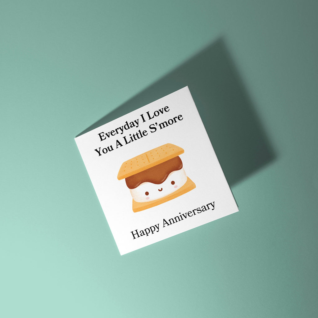 I Love You A Little S'more - Anniversary & Valentine's Day Card