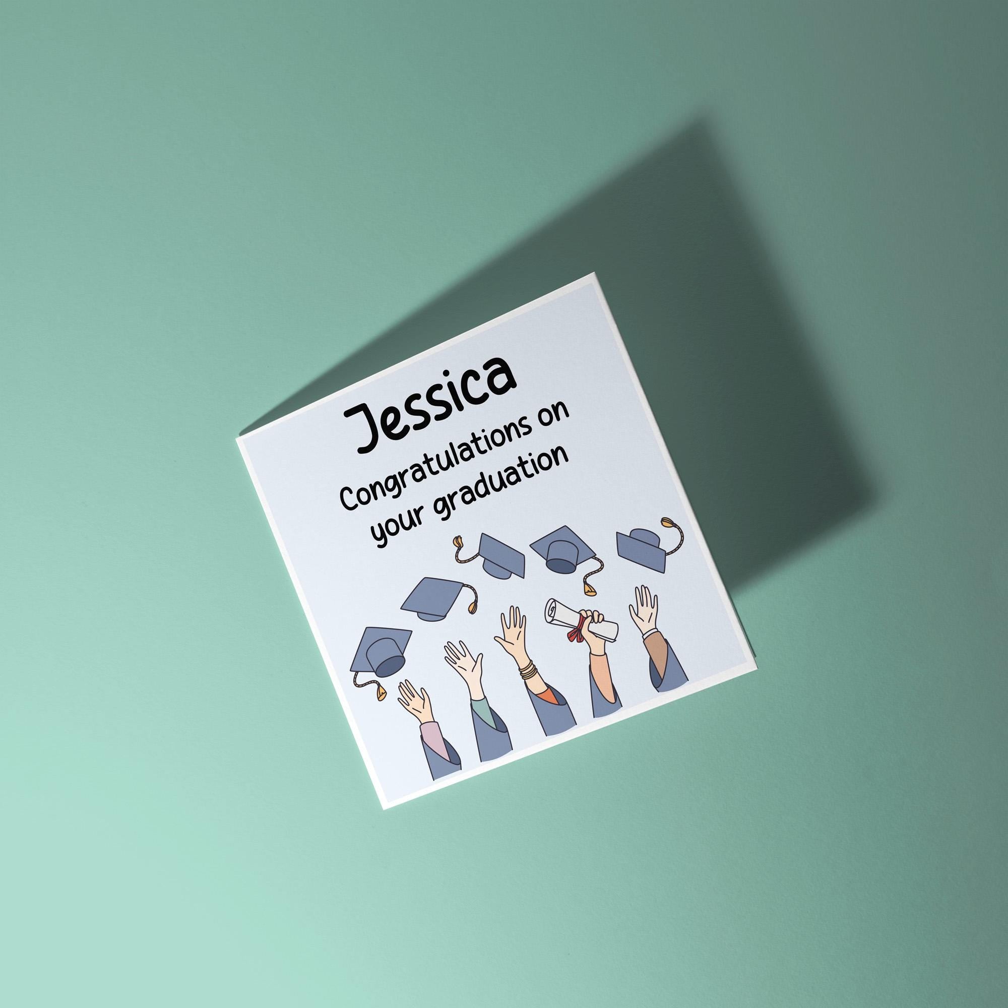 Personalised - Graduation Congratulations Card
