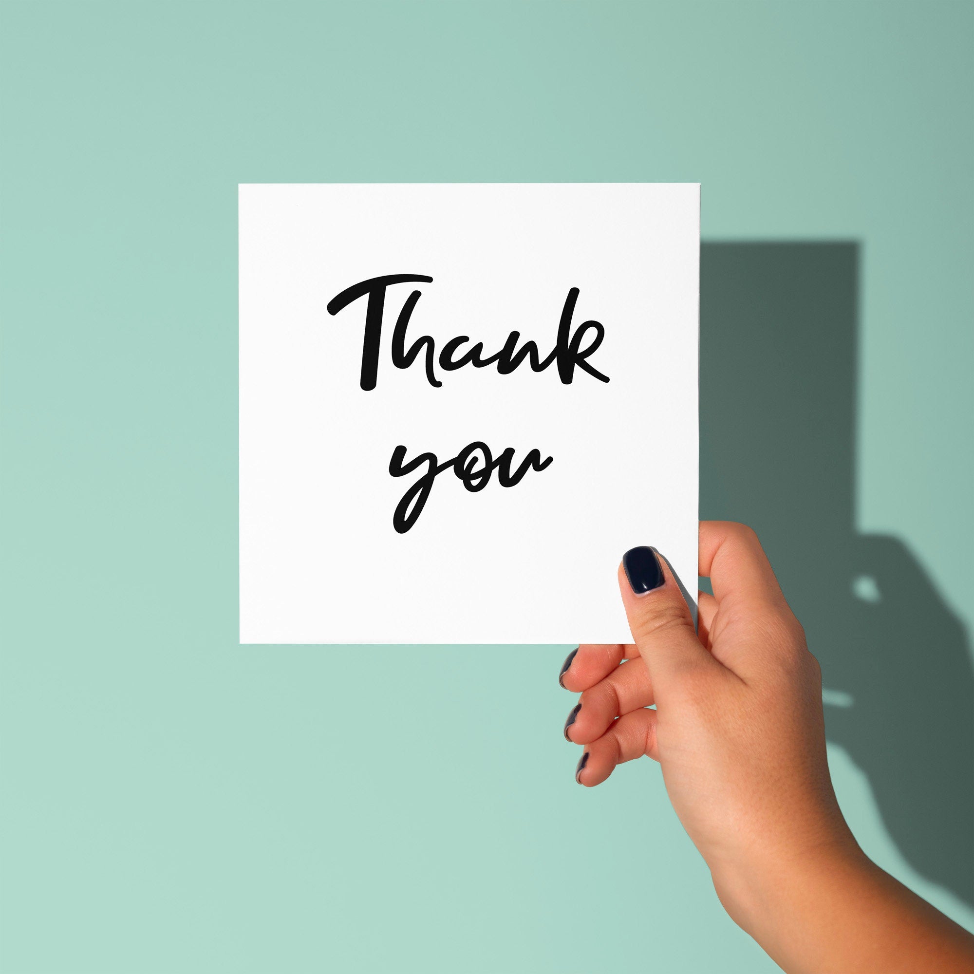 Simple Thank You Card