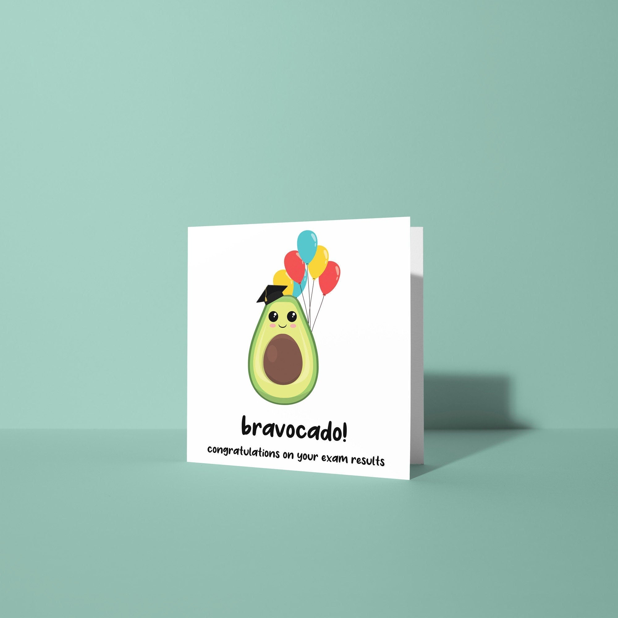 Bravocado - Congratulations on Exam Results Card