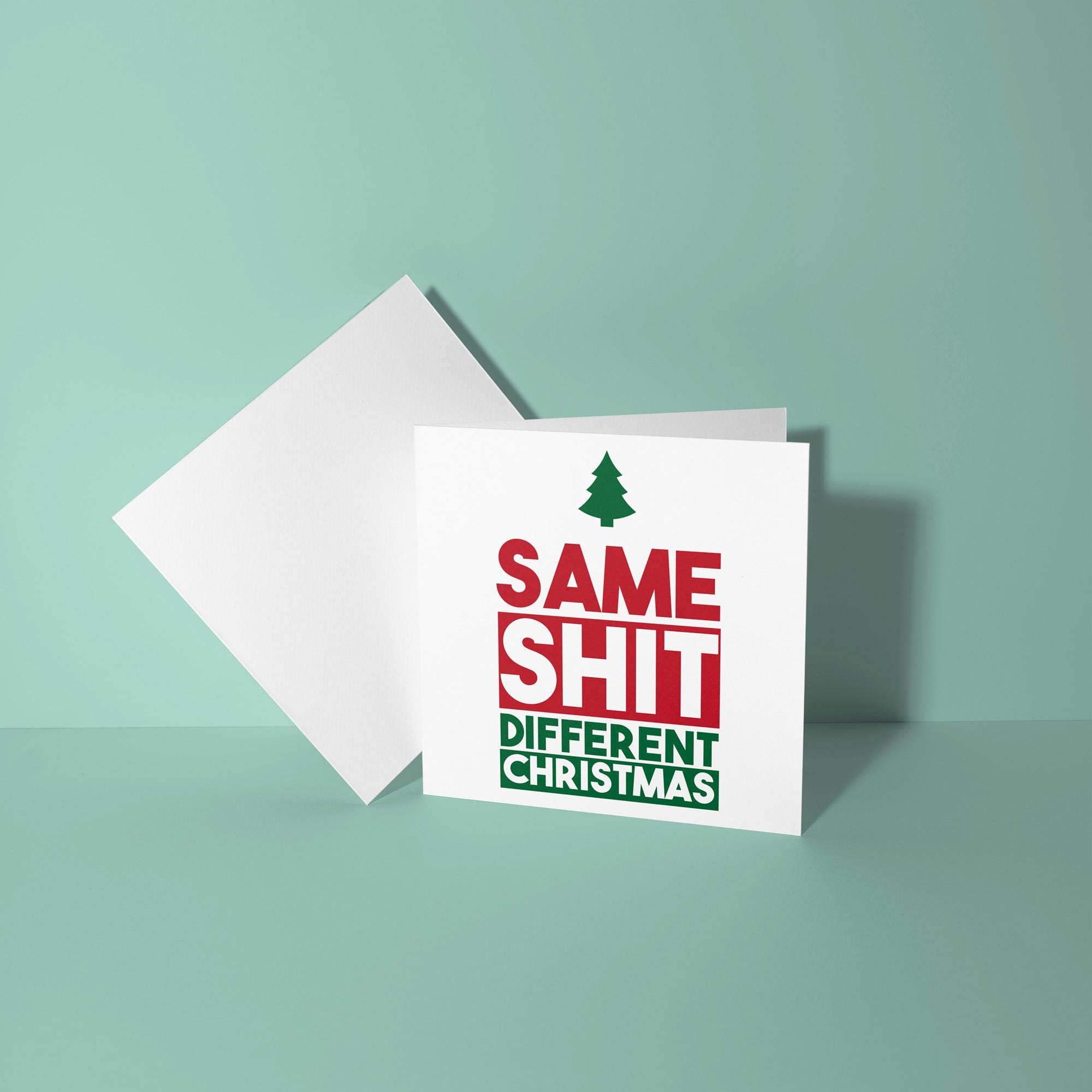Same Shit Different Christmas - Christmas Card