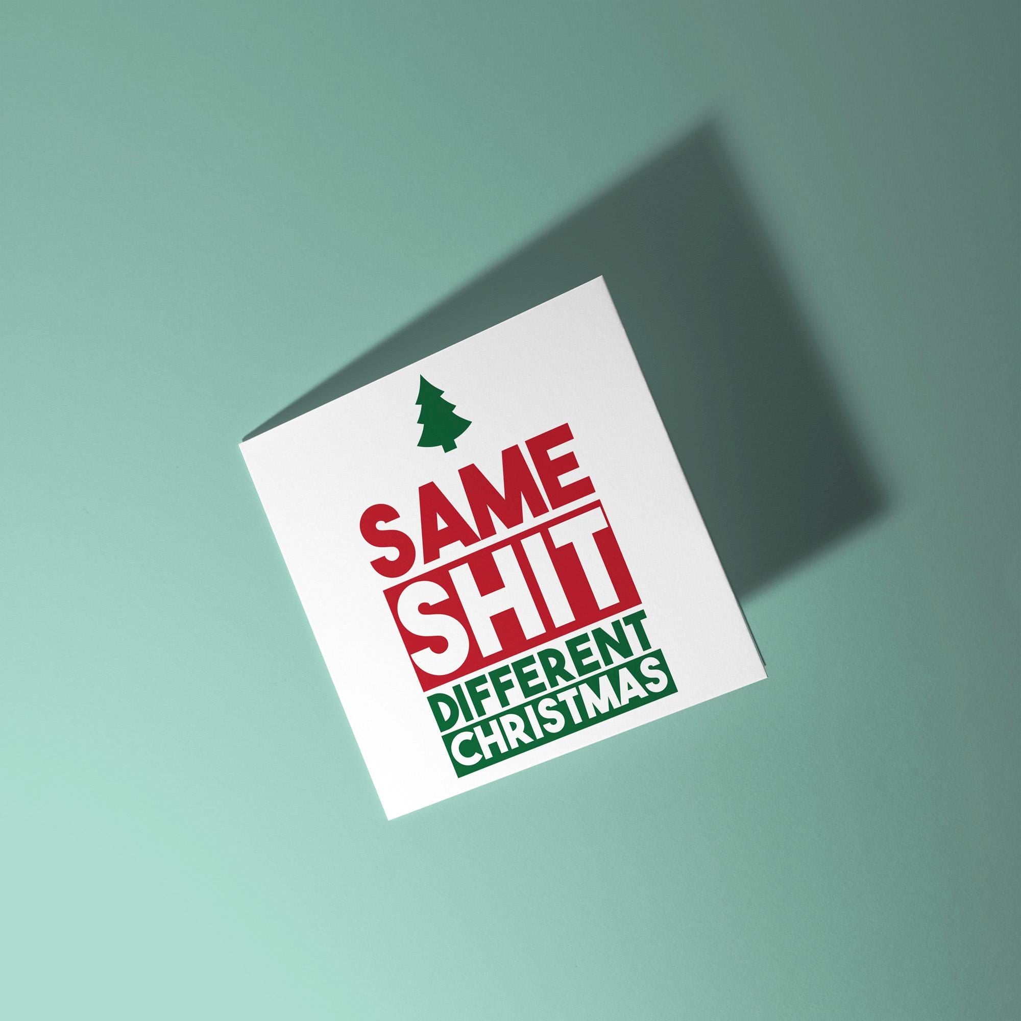 Same Shit Different Christmas - Christmas Card