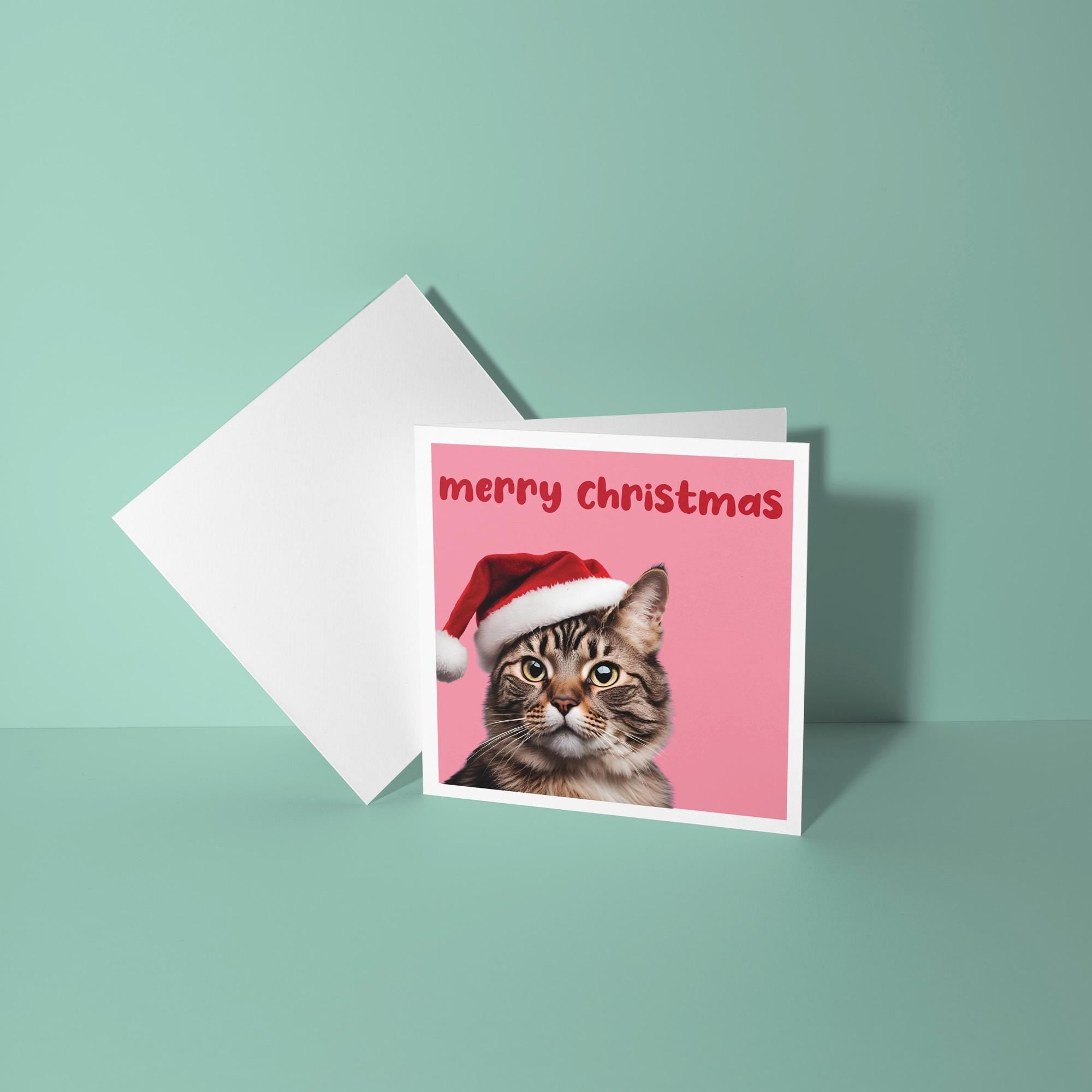 Christmas Cat - Christmas Card