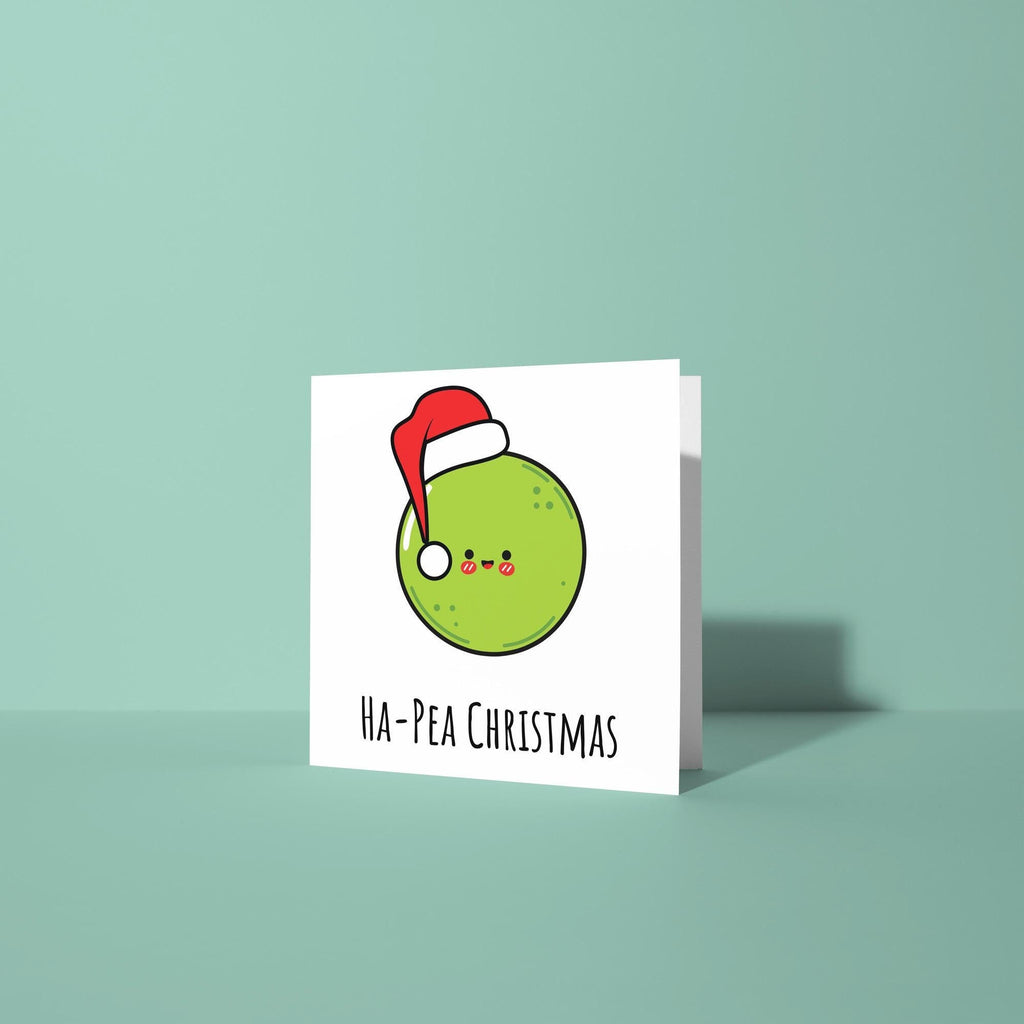 Ha-Pea Christmas - Christmas Card