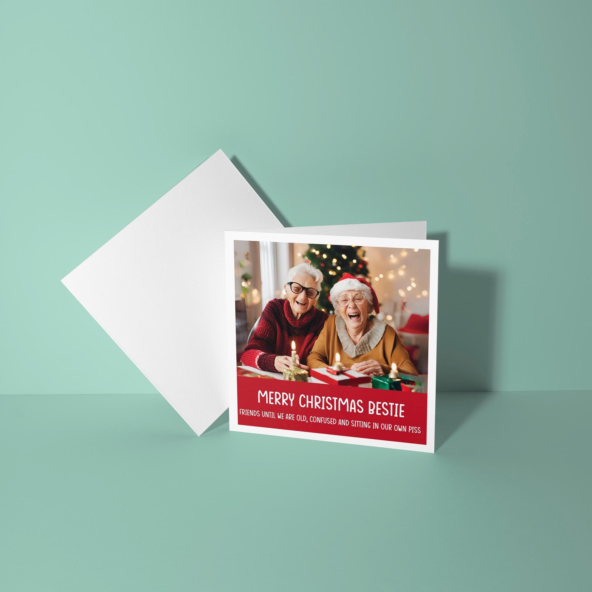 Friends Until We Are Old - Christmas Card