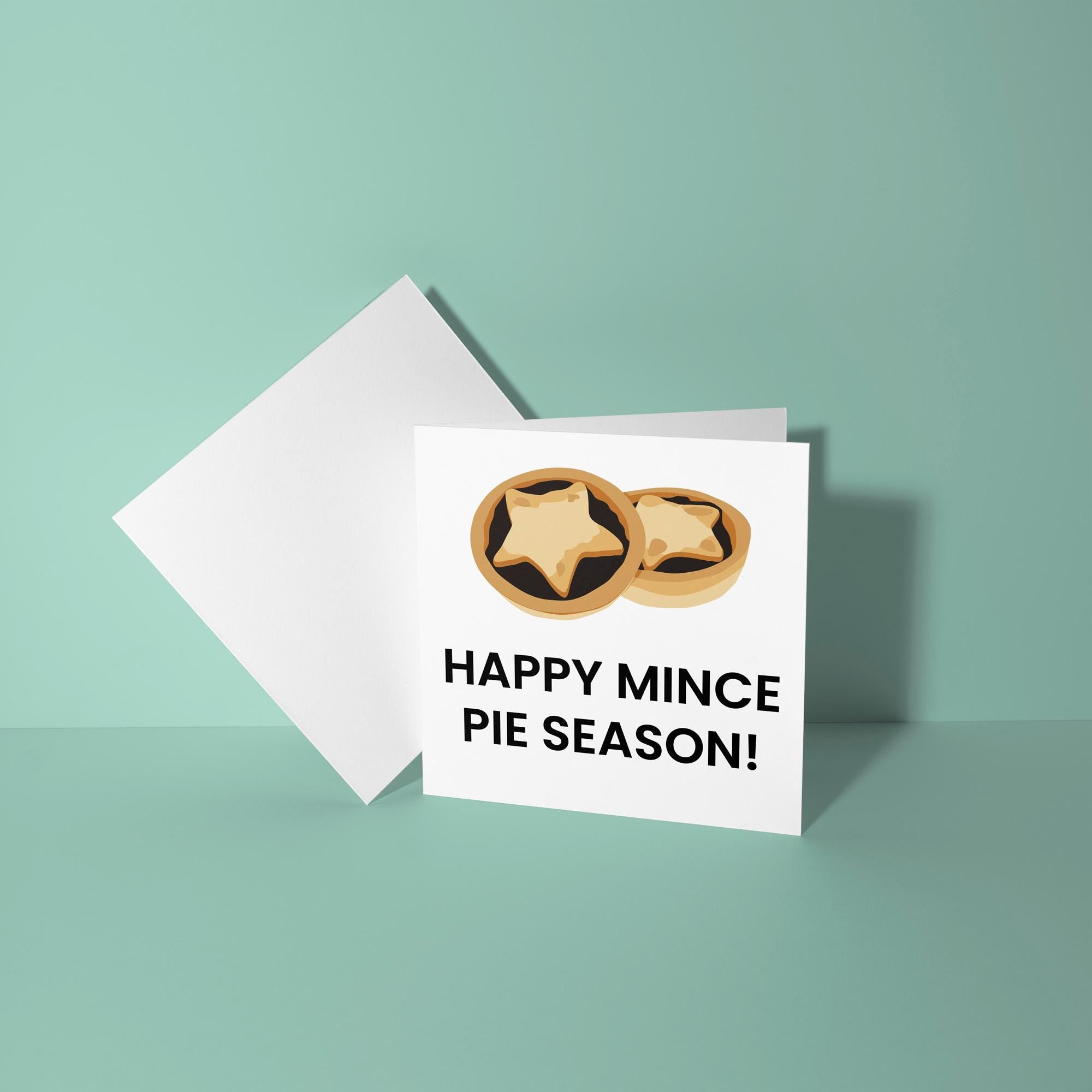 Happy Mince Pie Season - Christmas Card