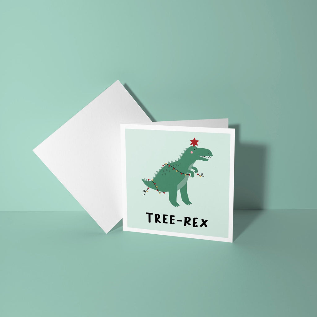 Tree-Rex - Christmas Card