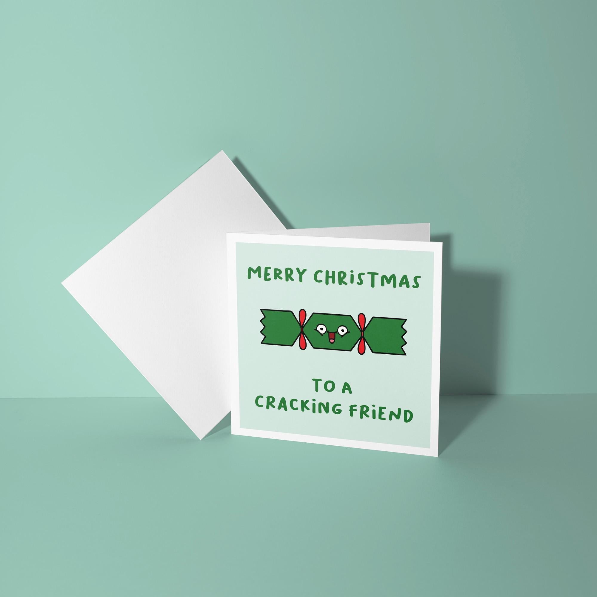 To A Crackin' Friend - Christmas Card