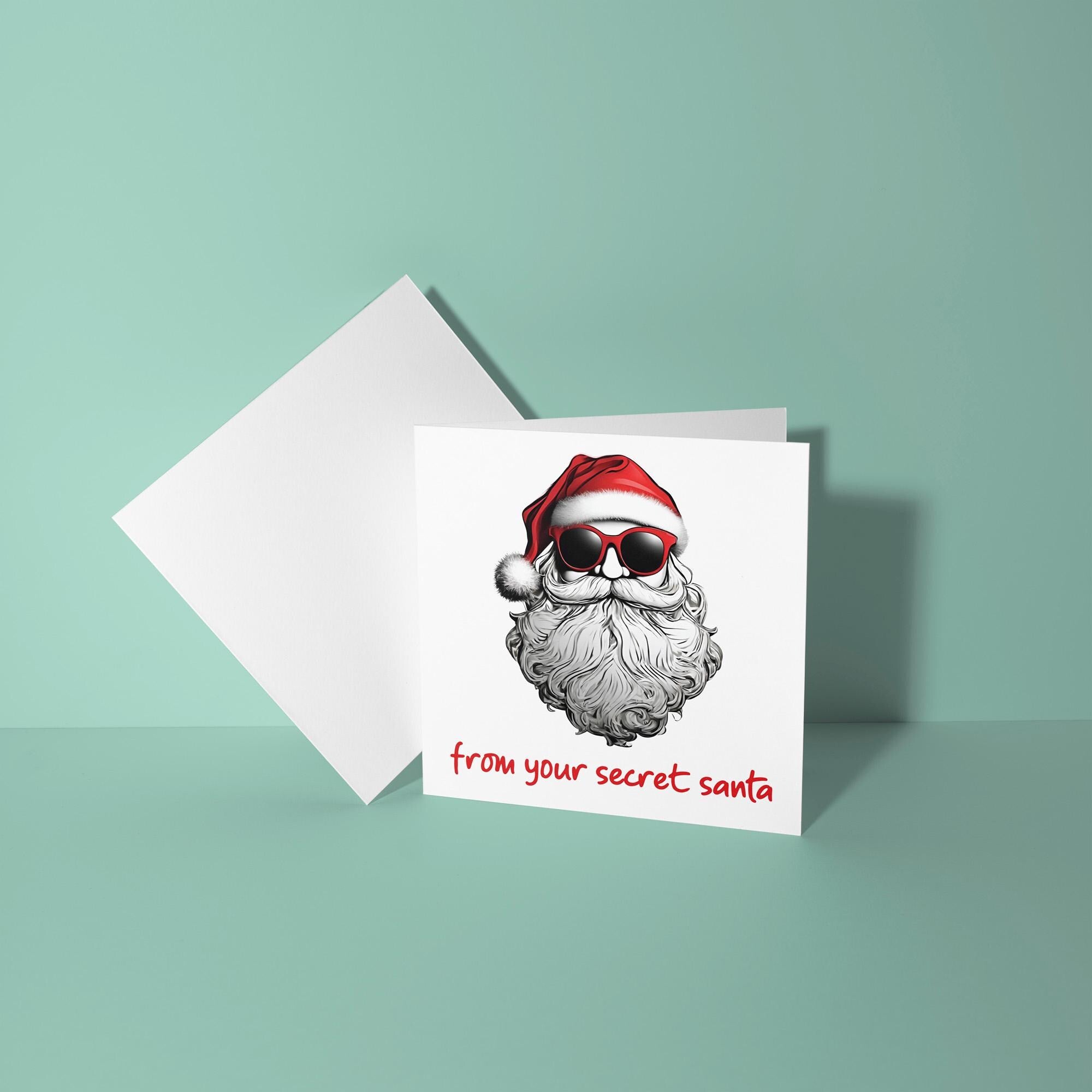 Secret Santa - Secret Santa Christmas Card