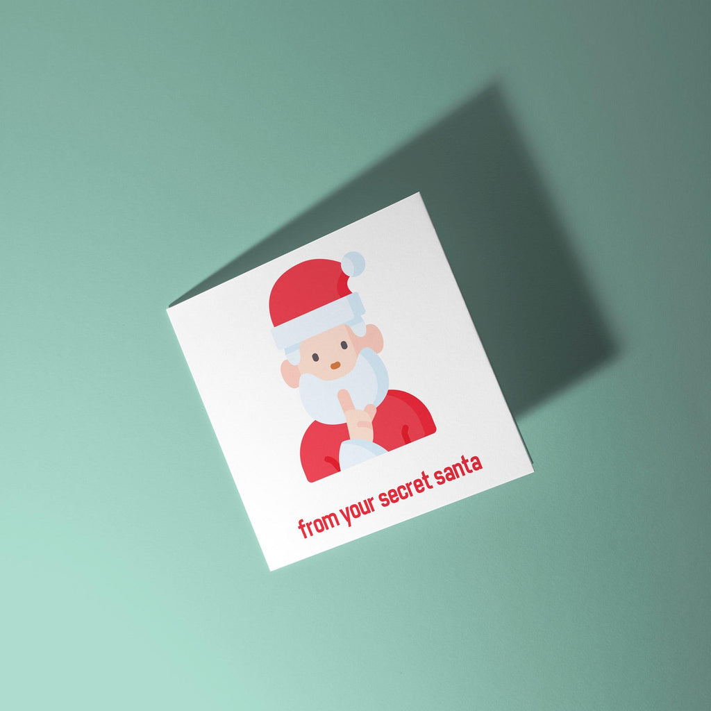 From Your Secret Santa - Secret Santa Christmas Card