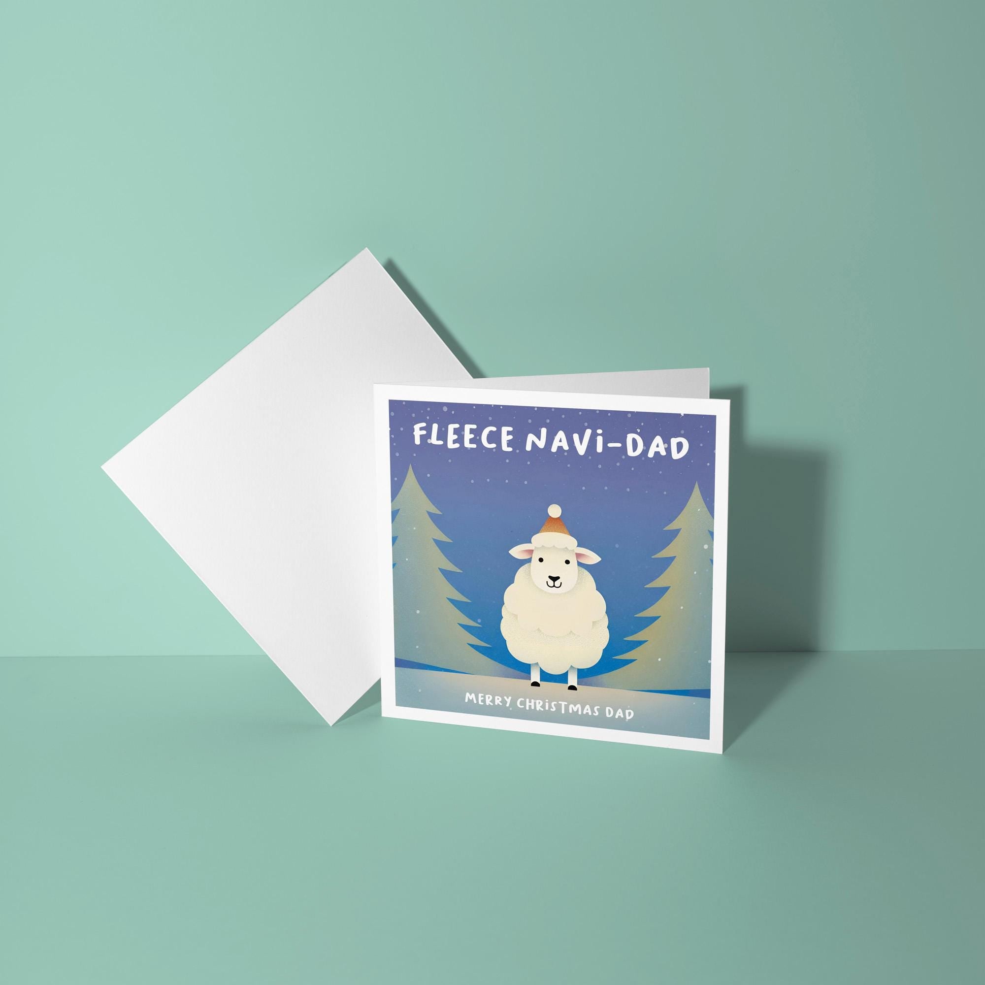 Fleece Navidad - Christmas Card for Dad