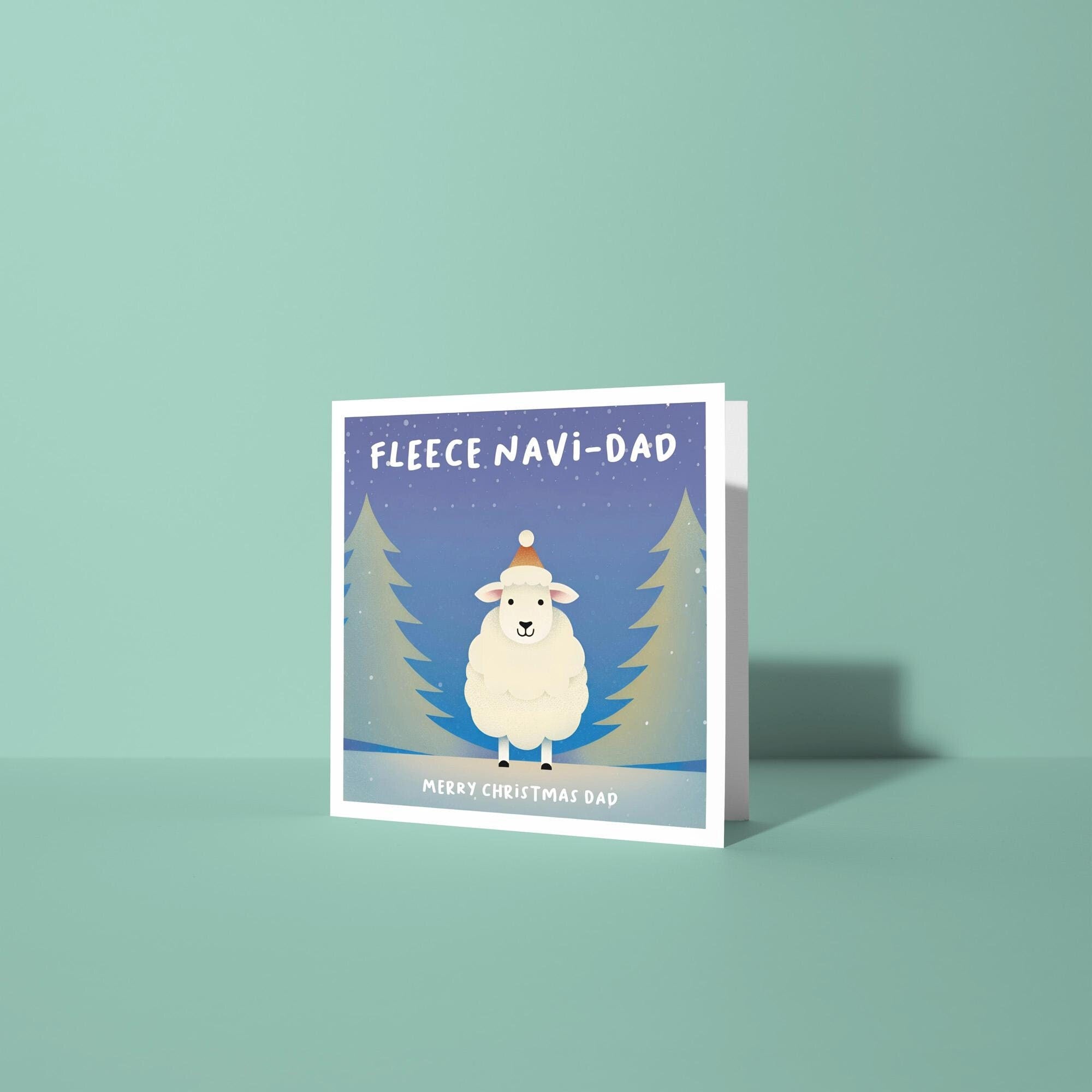 Fleece Navidad - Christmas Card for Dad
