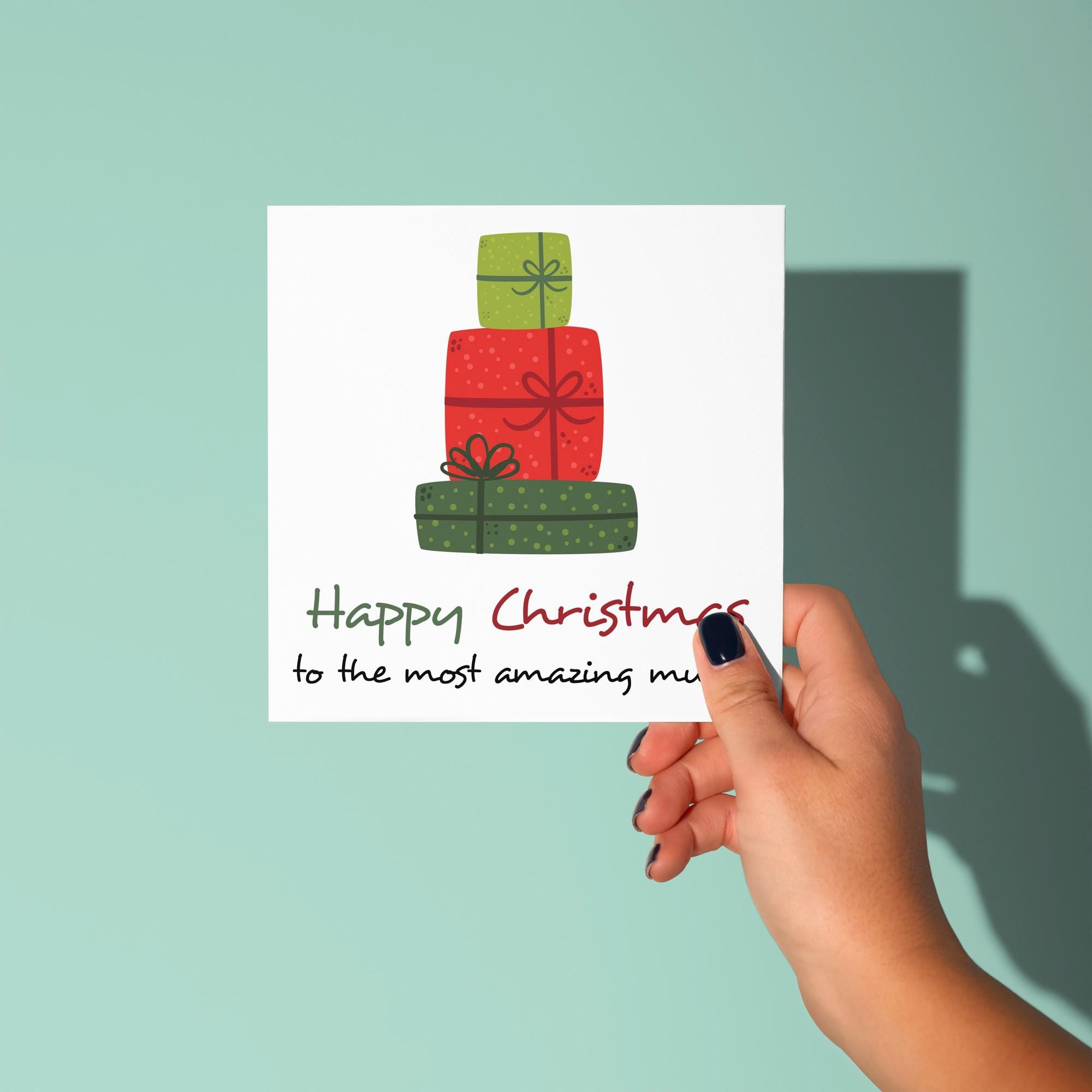 To My Amazing Moms Dads - Christmas Card for LGBTQ Parents