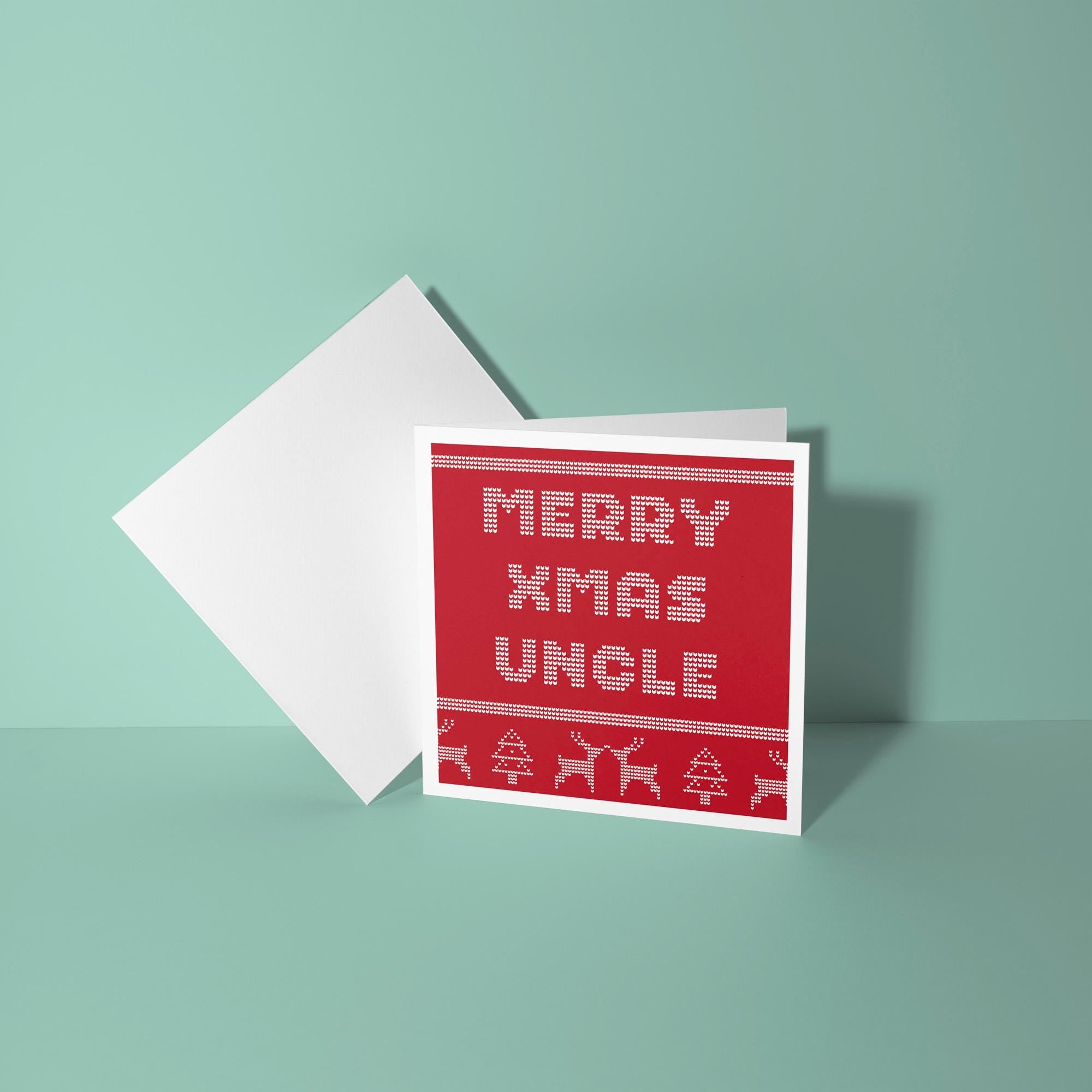 Merry Christmas Uncle - Christmas Card for Uncle