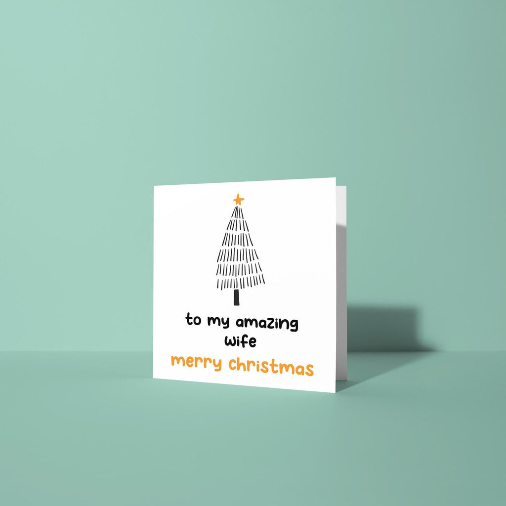 To My Amazing Wife, Merry Christmas - Christmas Card for Wife