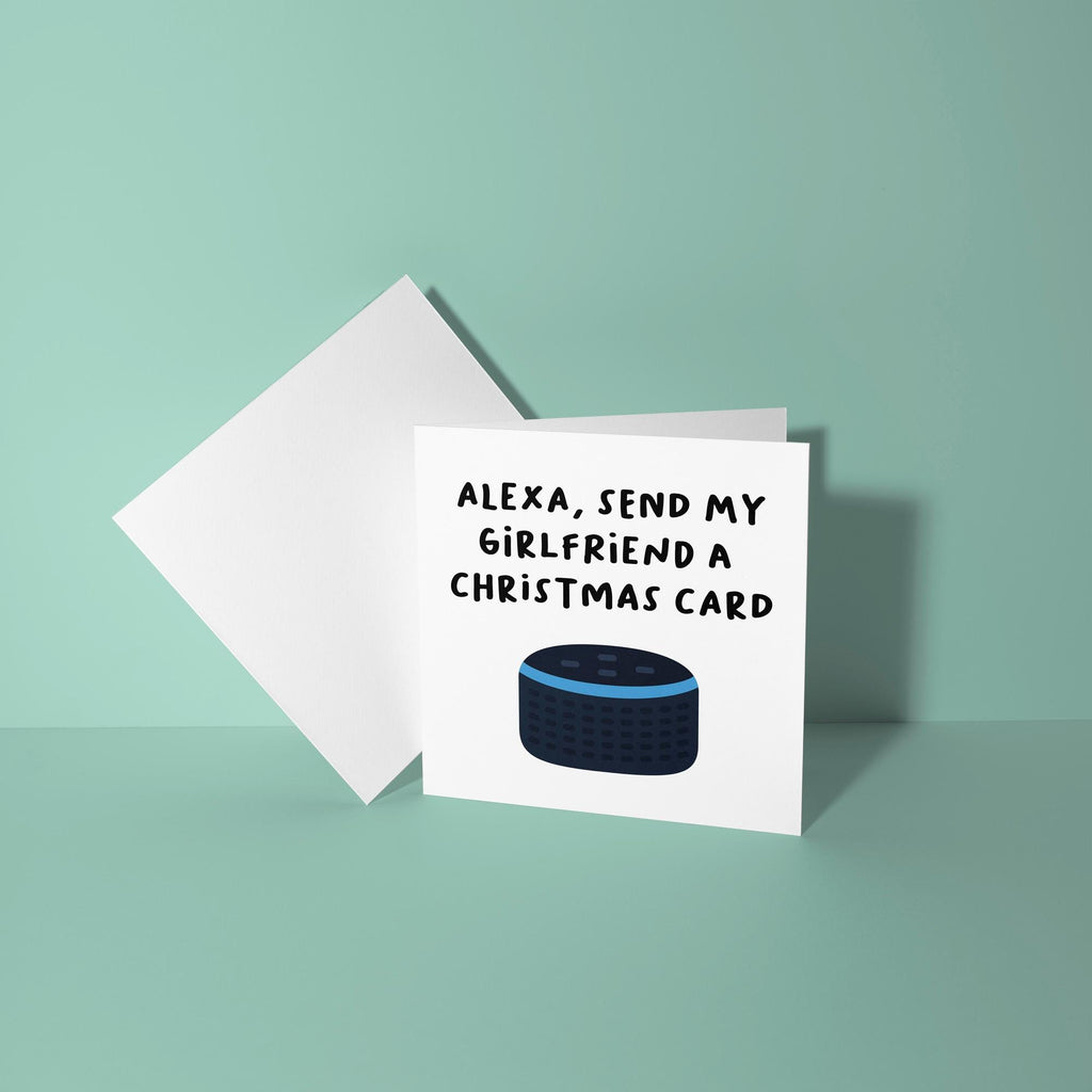 Alexa Send My Girlfriend A Christmas Card  - Christmas Card for Girlfriend
