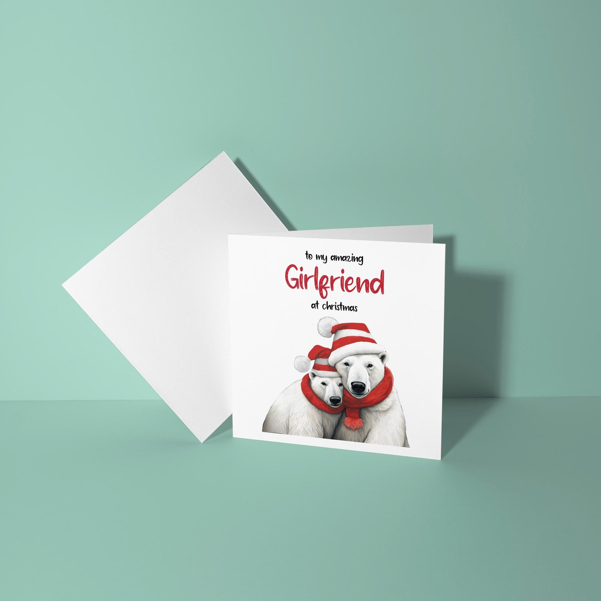To My Amazing Girlfriend At Christmas  - Christmas Card for Girlfriend
