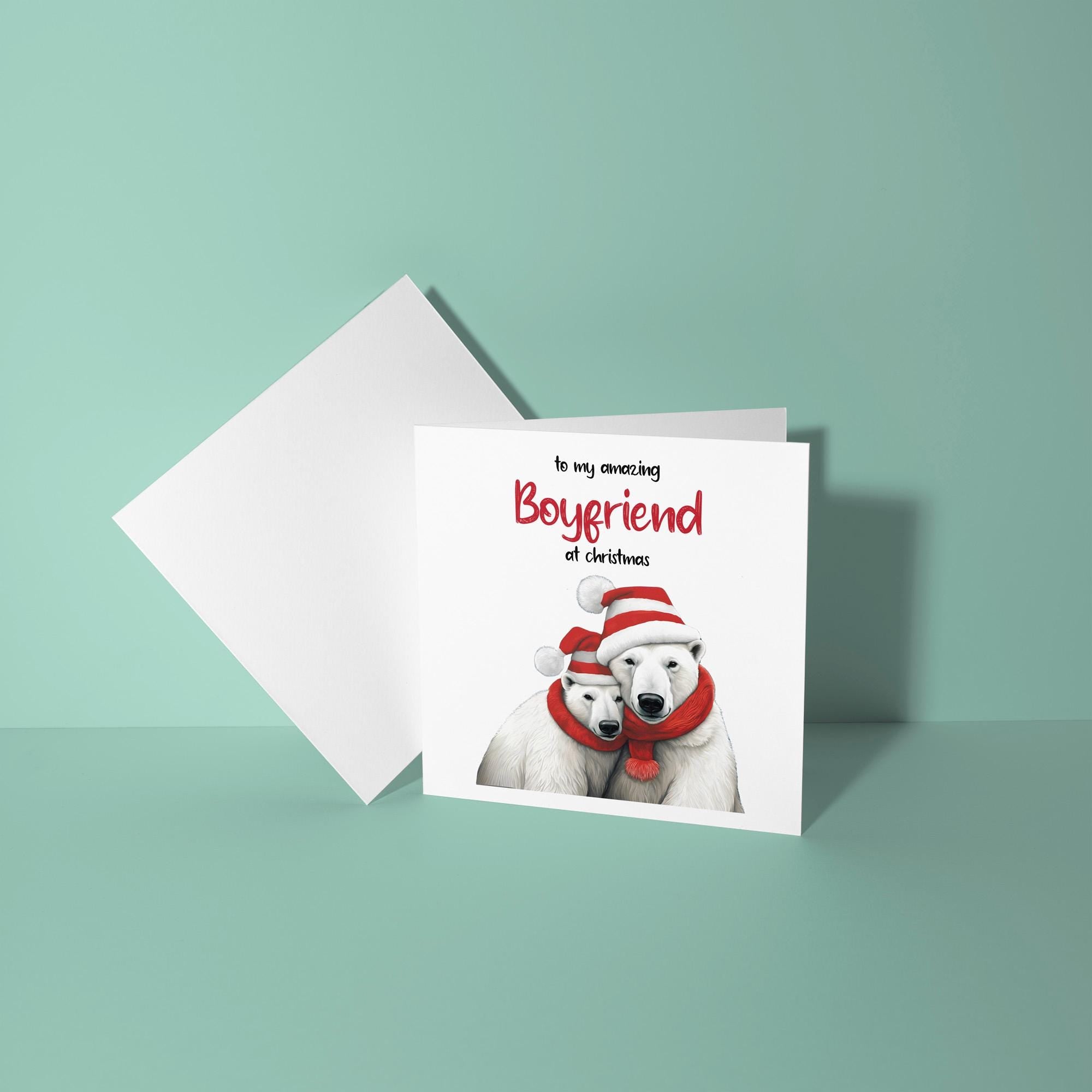 To My Amazing Boyfriend At Christmas - Christmas Card for Boyfriend