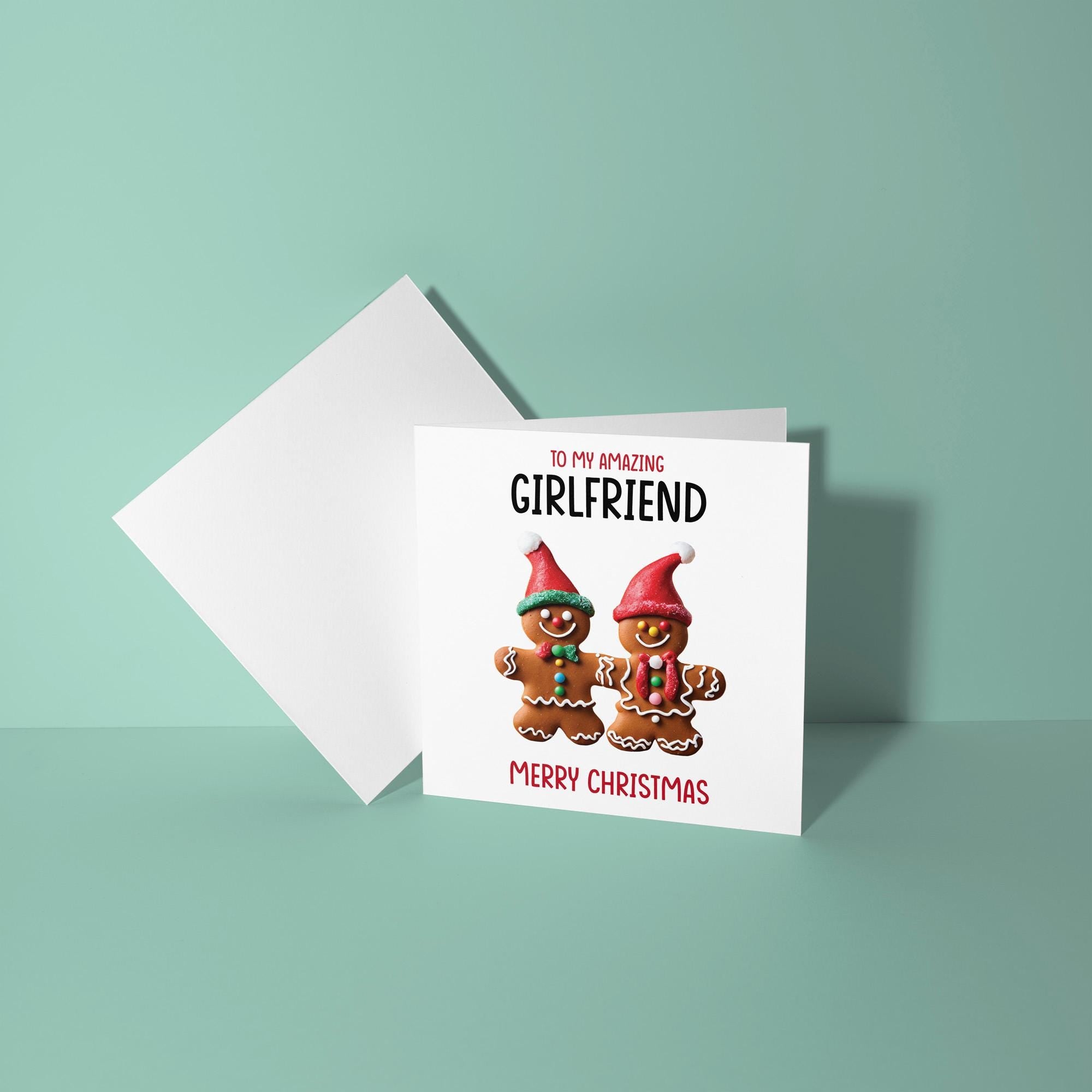 To My Amazing Girlfriend Merry Christmas  - Christmas Card for Girlfriend
