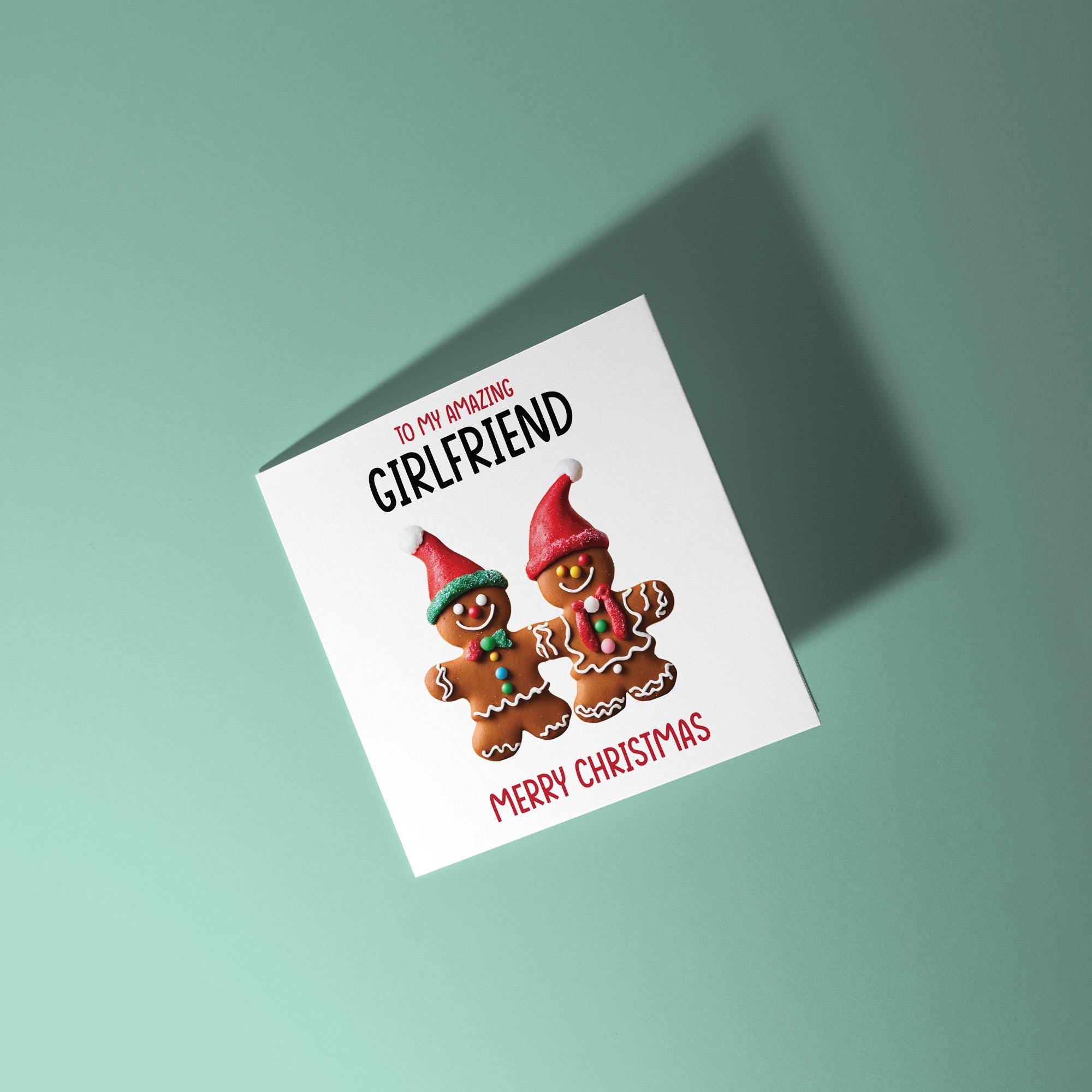 To My Amazing Girlfriend Merry Christmas  - Christmas Card for Girlfriend