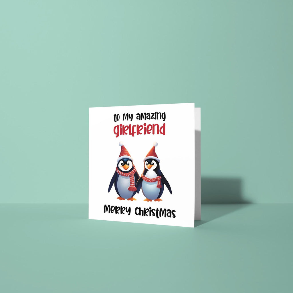 To My Amazing Girlfriend At Christmas - Christmas Card for Girlfriend
