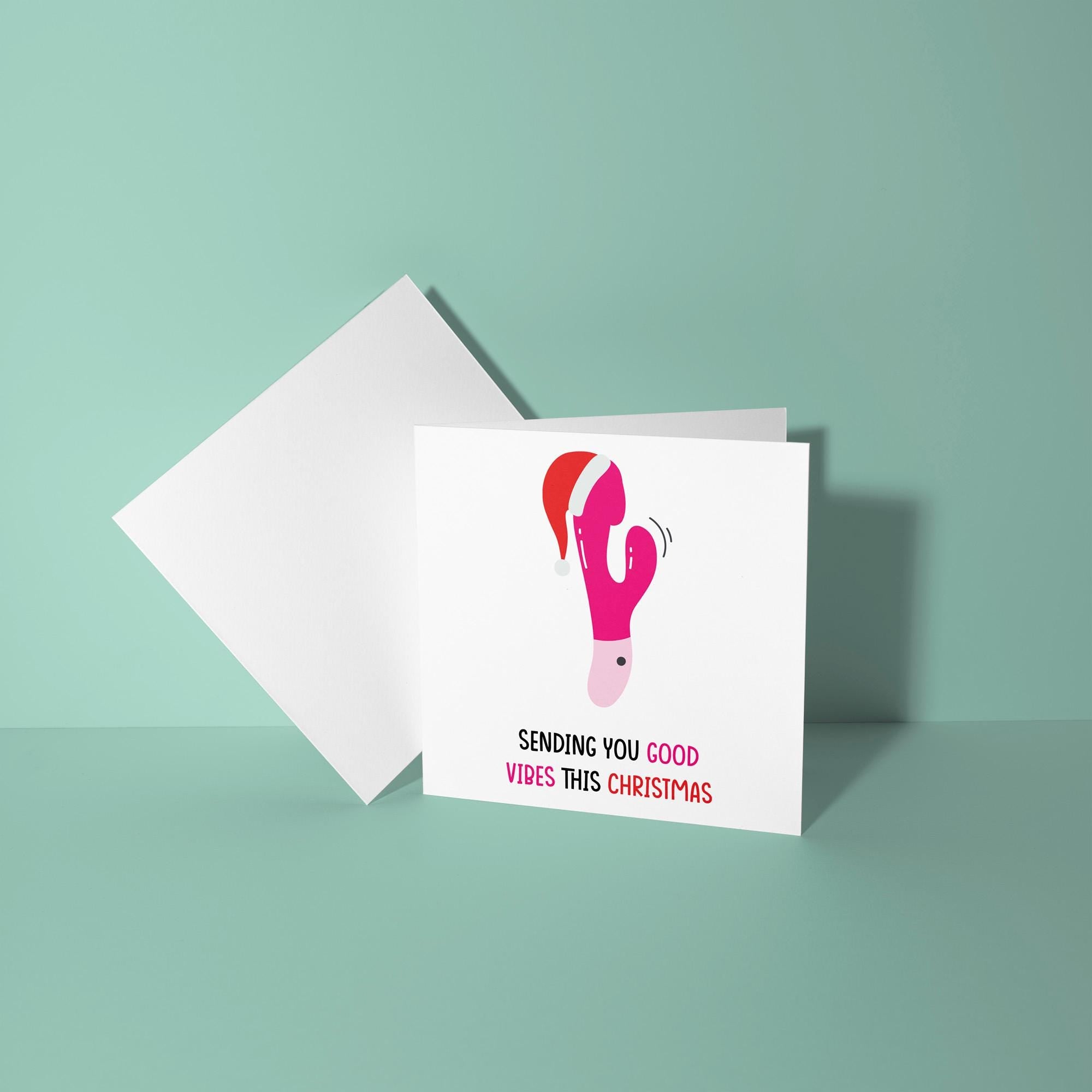 Sending You Good Vibes - Christmas Card