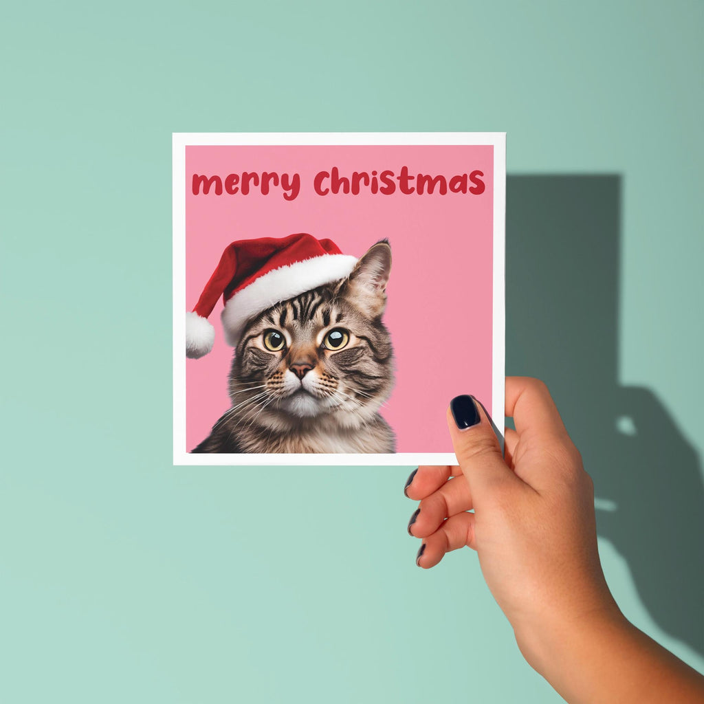 Christmas Cat - Christmas Card