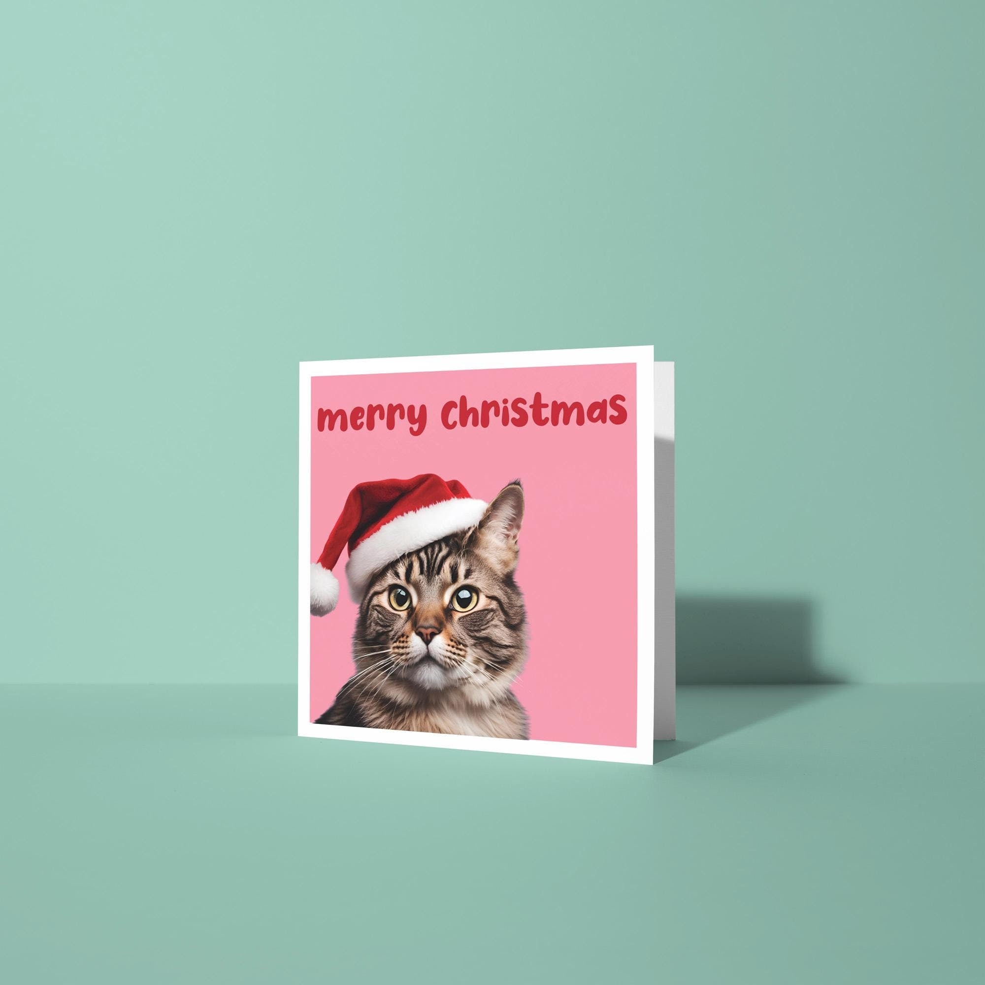 Christmas Cat - Christmas Card