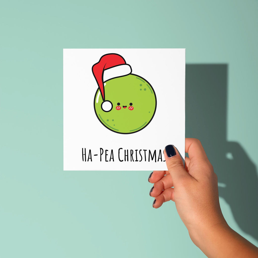 Ha-Pea Christmas - Christmas Card