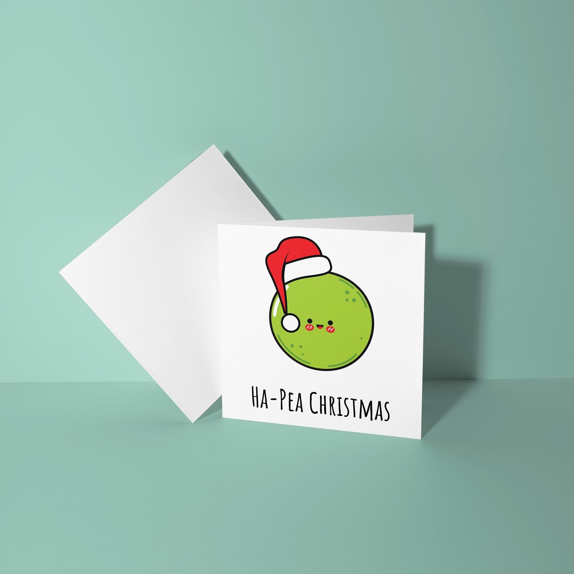 Ha-Pea Christmas - Christmas Card