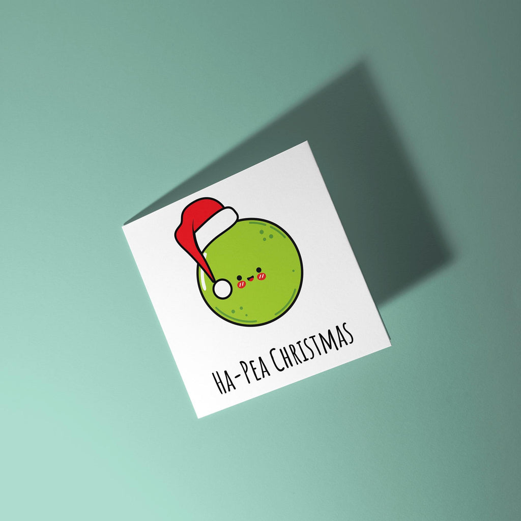 Ha-Pea Christmas - Christmas Card