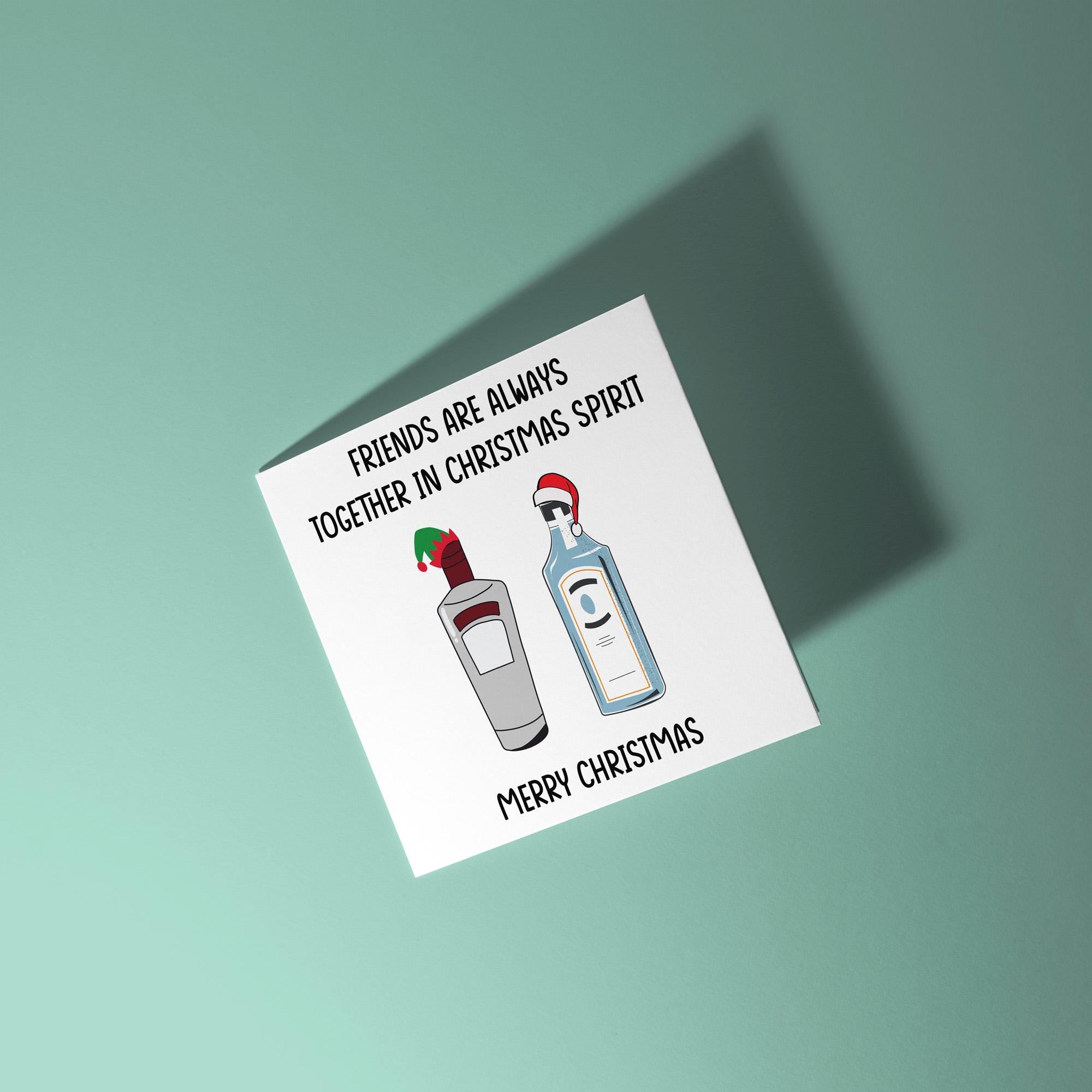 Together In Christmas Spirit - Christmas Card