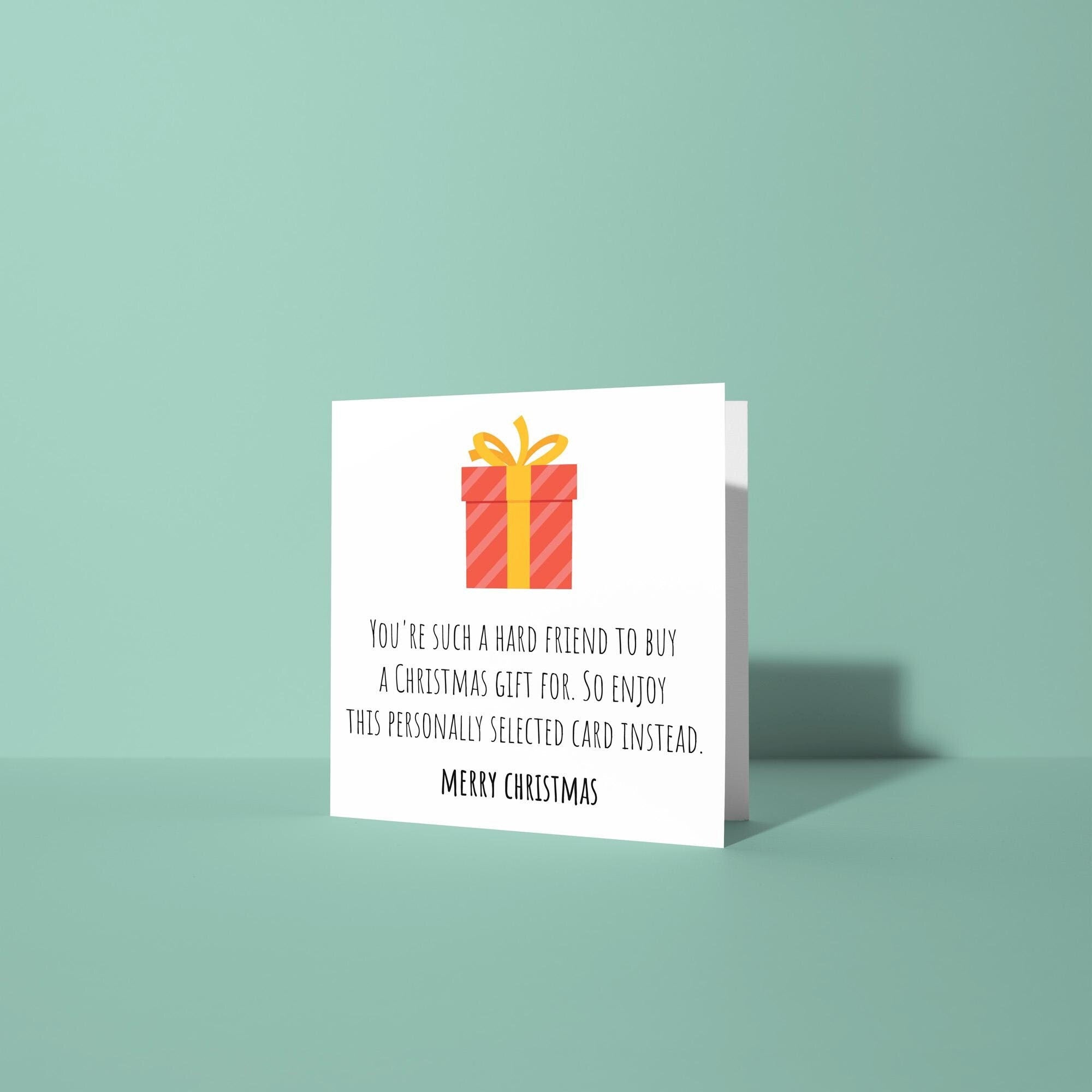 Personally Selected Card - Christmas Card