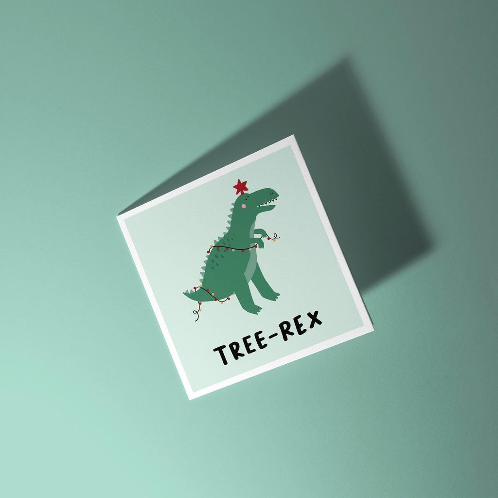 Tree-Rex - Christmas Card