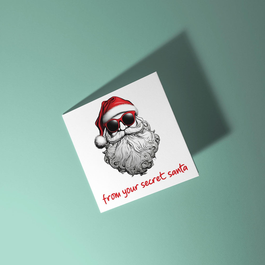 Secret Santa - Secret Santa Christmas Card