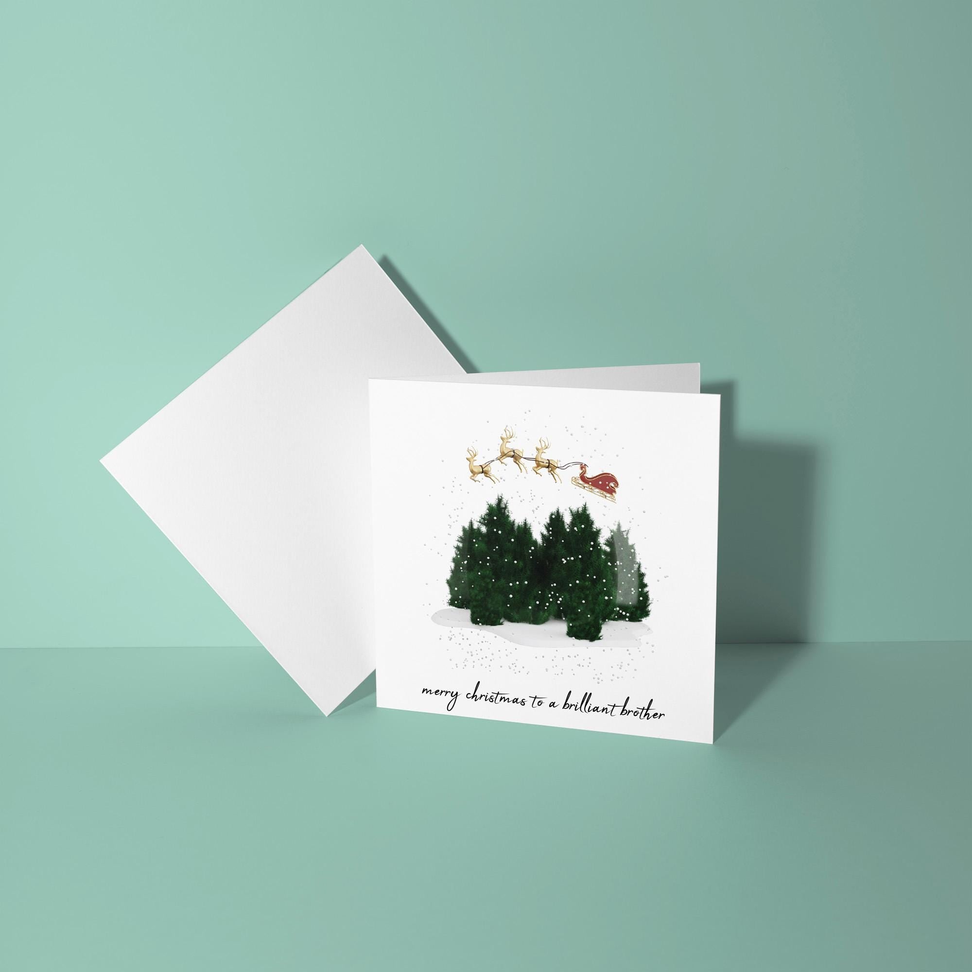 To A Brilliant Brother - Christmas Card for Brother