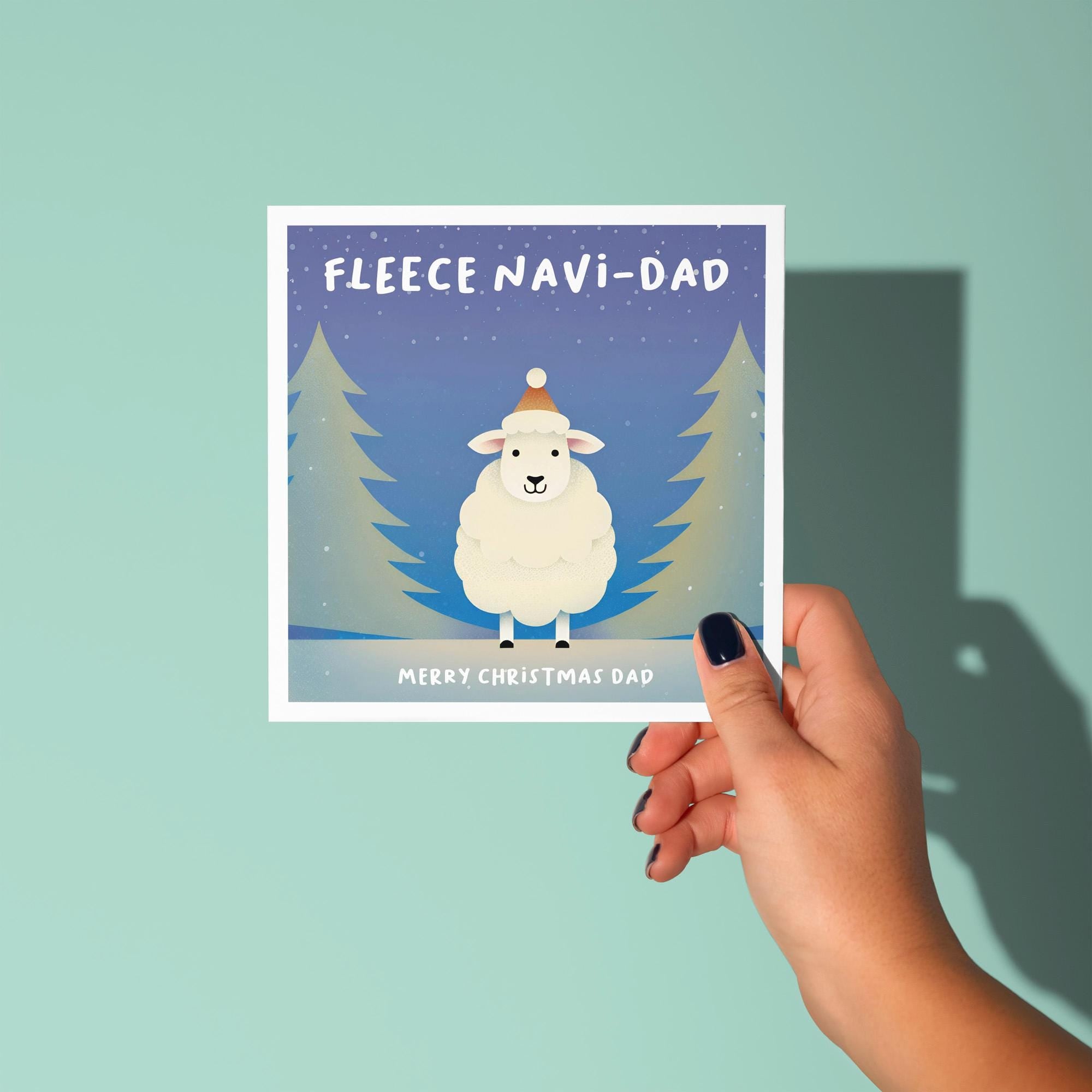 Fleece Navidad - Christmas Card for Dad